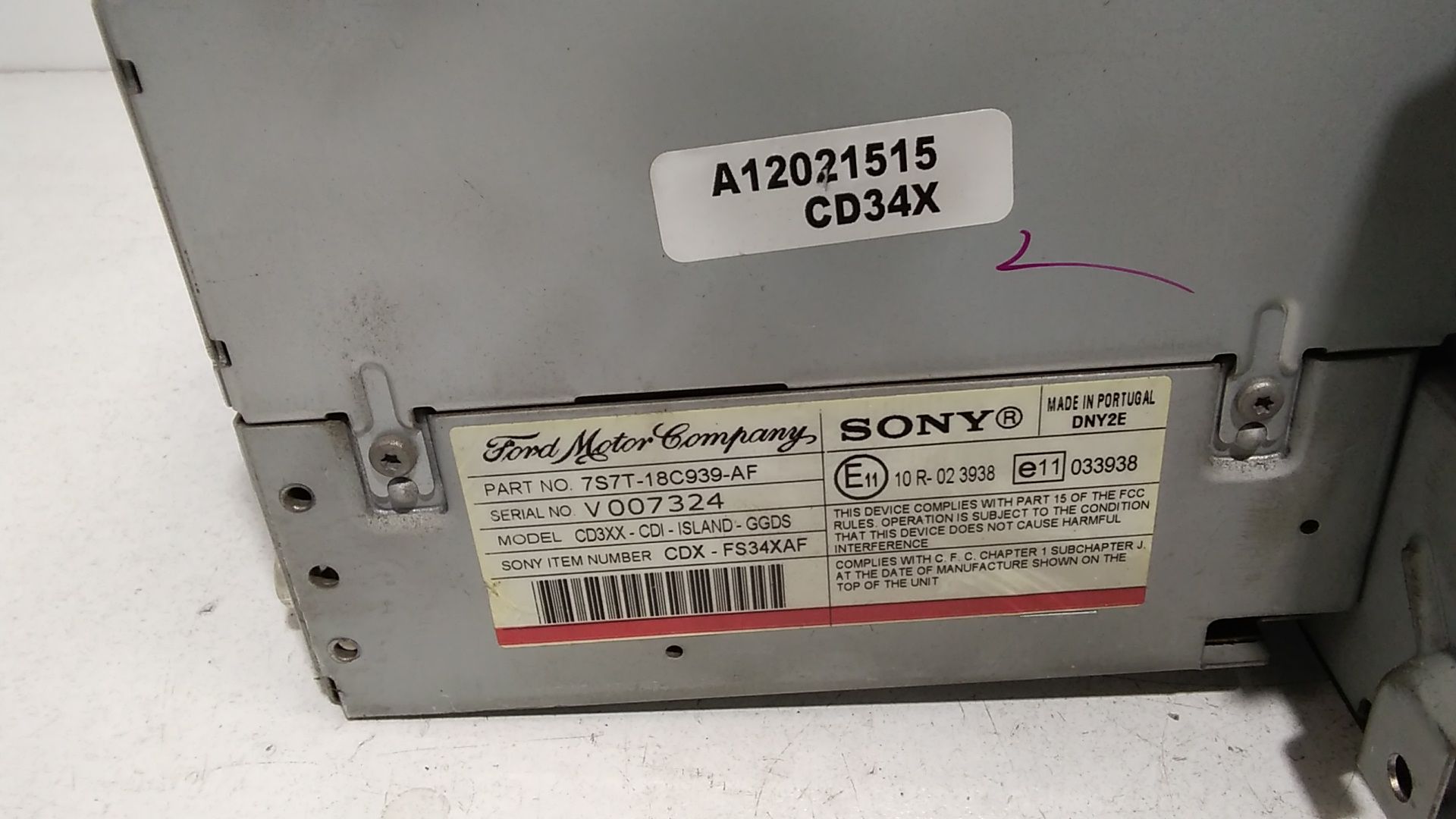 Autoradio FORD Mondeo S. Wagon 6 Serie