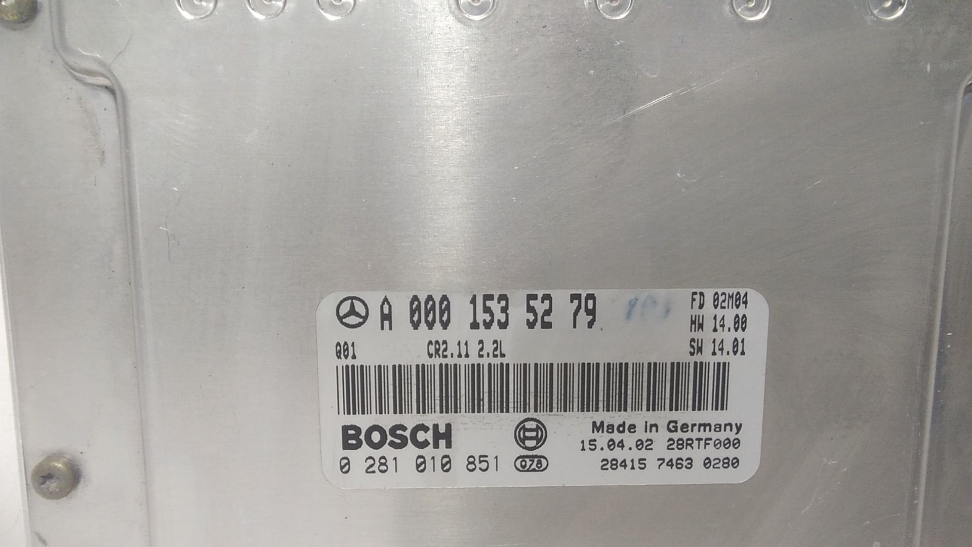 Centralina motore MERCEDES Classe C Berlina W203