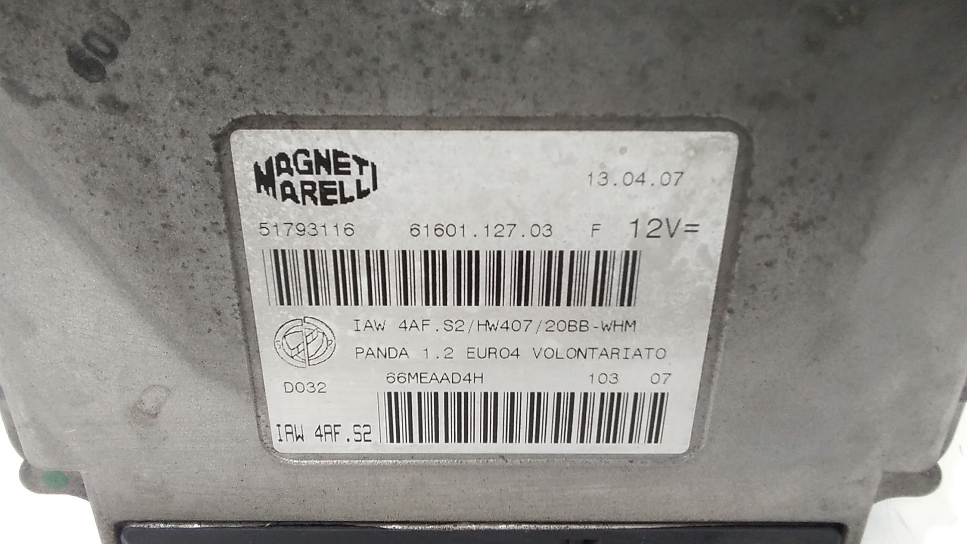 Centralina motore FIAT Panda 2 Serie