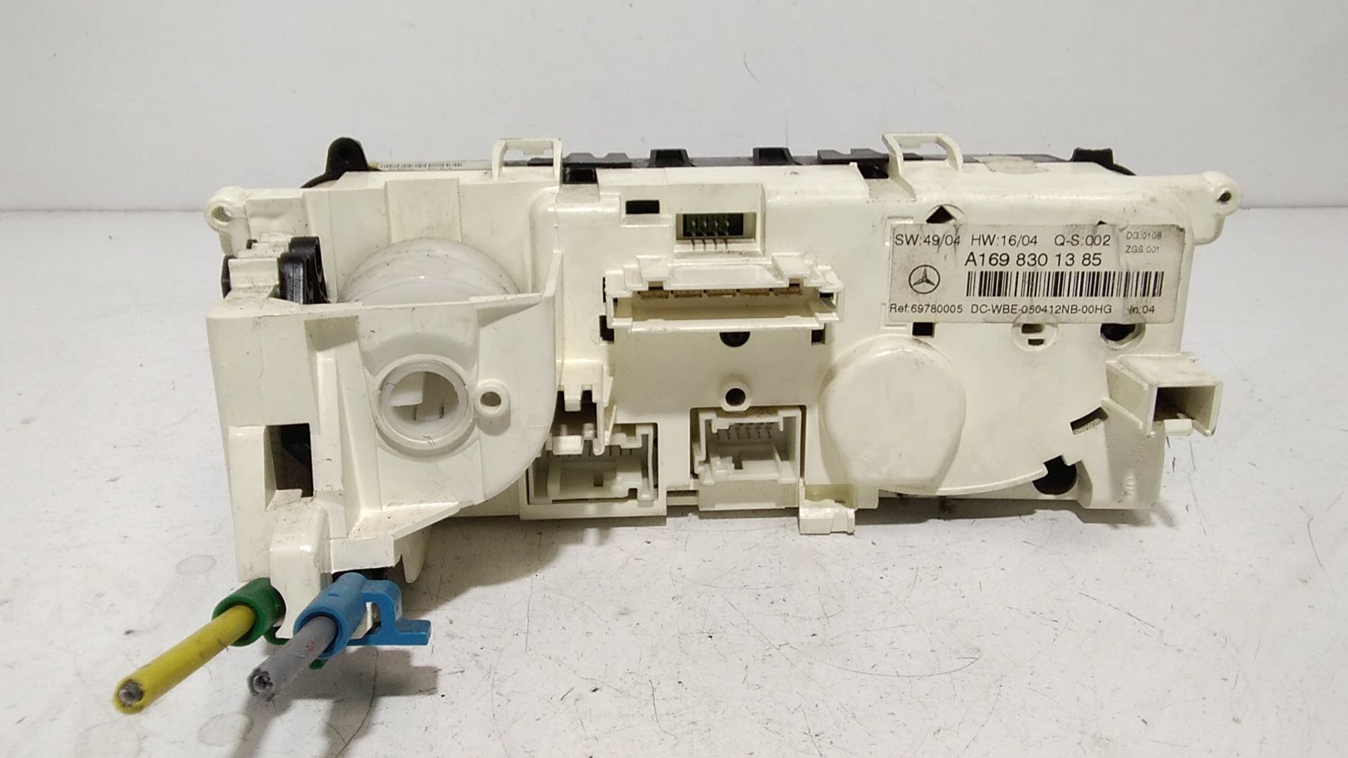 Comandi Clima MERCEDES Classe A W169 3 Serie