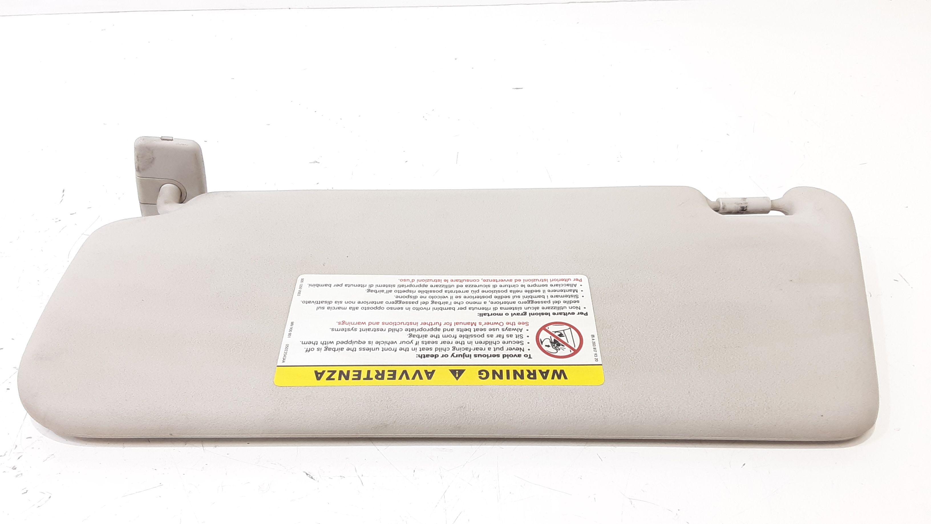 Parasole aletta Lato Passeggero MERCEDES Classe B W245 1 Serie