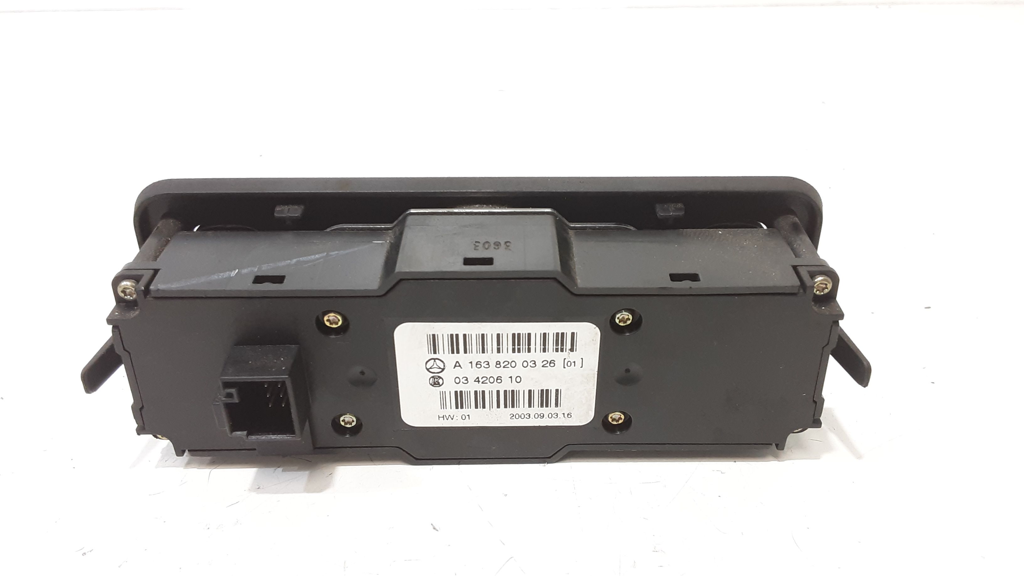 Pulsantiera alzavetri centrale MERCEDES ML W163 1 Serie