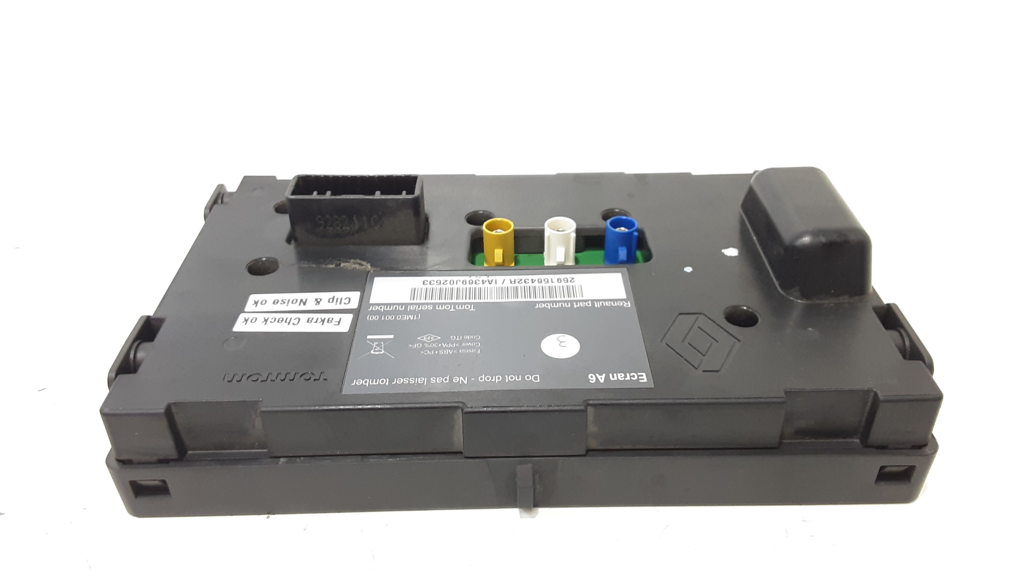 Schermo display navigatore  solo schermo  RENAULT Clio Serie (08>15)