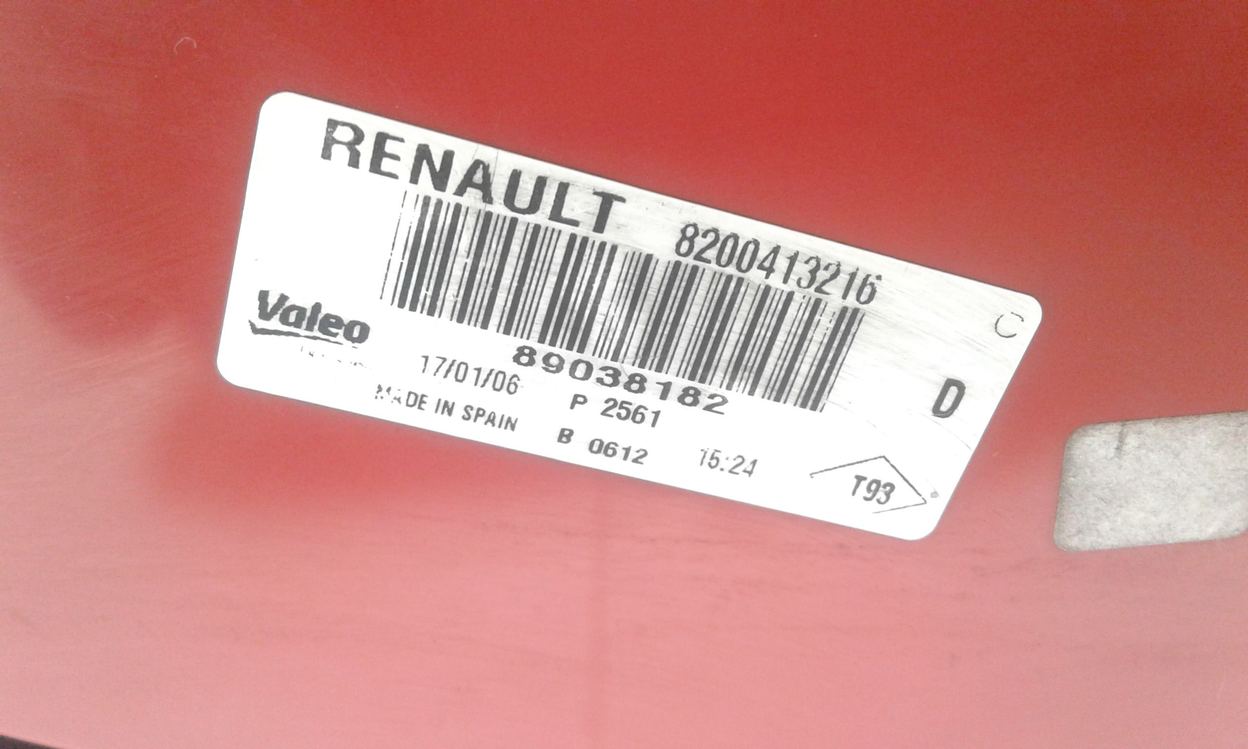 Stop fanale posteriore Destro Passeggero RENAULT Scenic Serie (03>09)