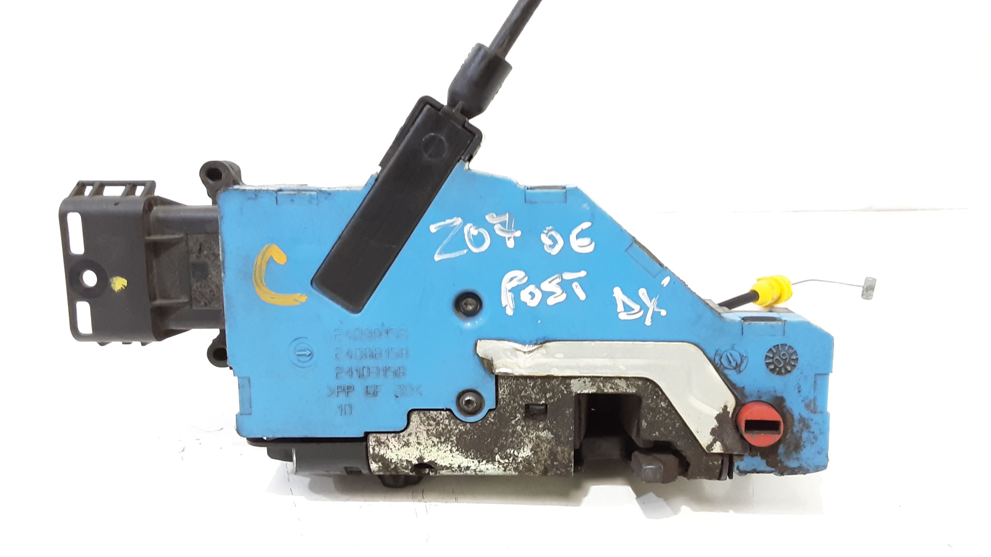 Serratura Posteriore destra PEUGEOT 207 1 Serie