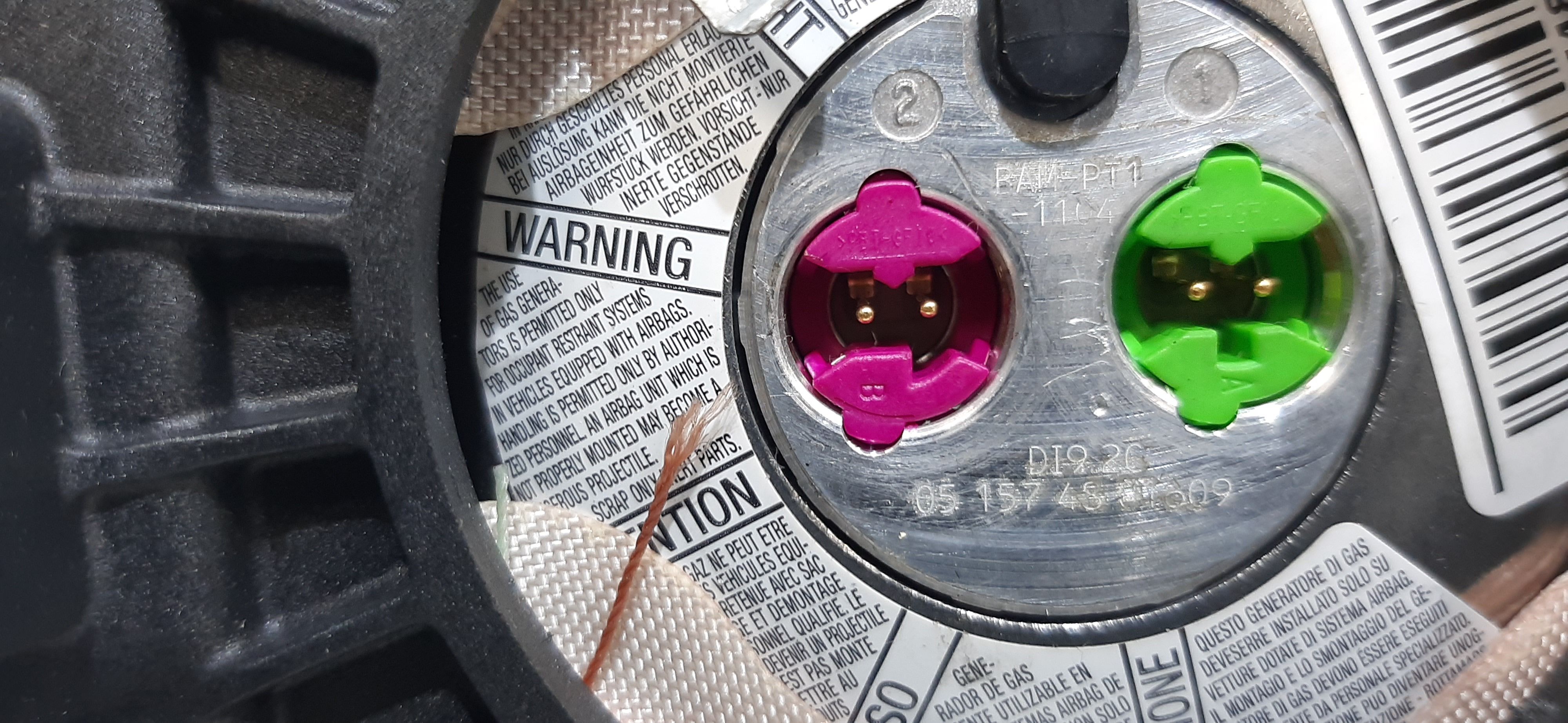 Airbag Volante LAND ROVER Range Rover SPORT (05>13)