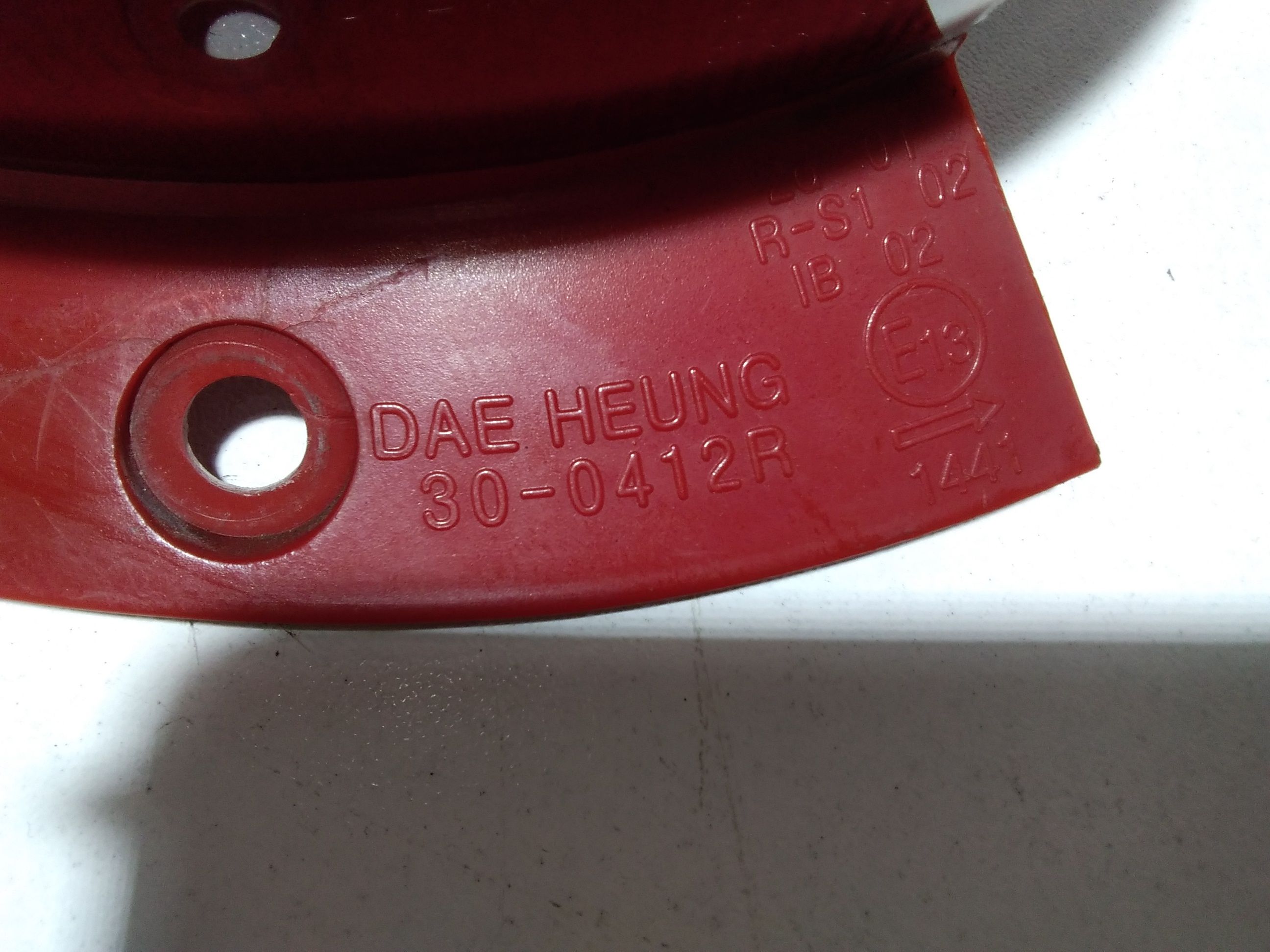 Stop fanale Posteriore sinistro lato Guida CHEVROLET Matiz 3 Serie