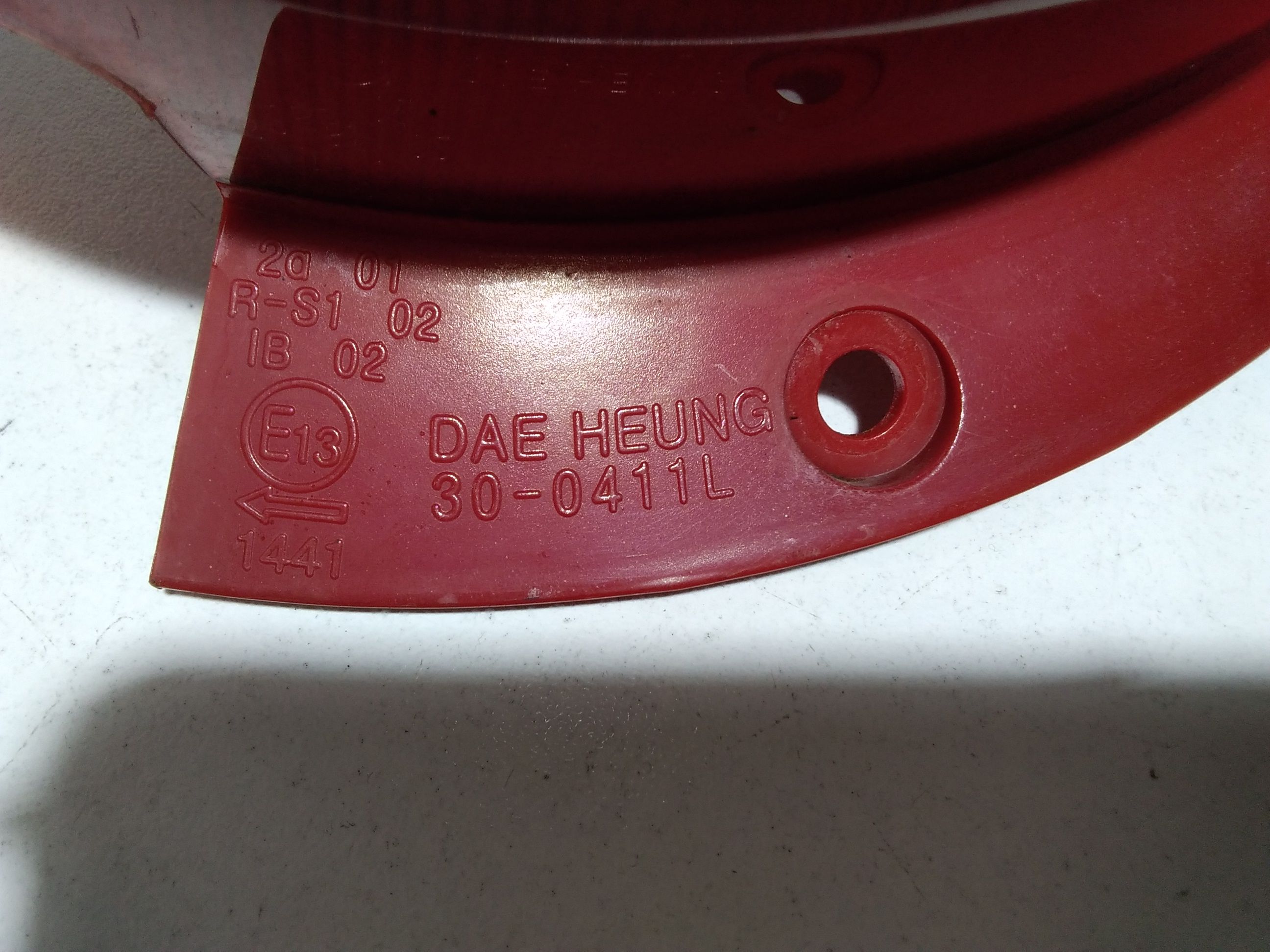 Stop fanale Posteriore sinistro lato Guida CHEVROLET Matiz 3 Serie