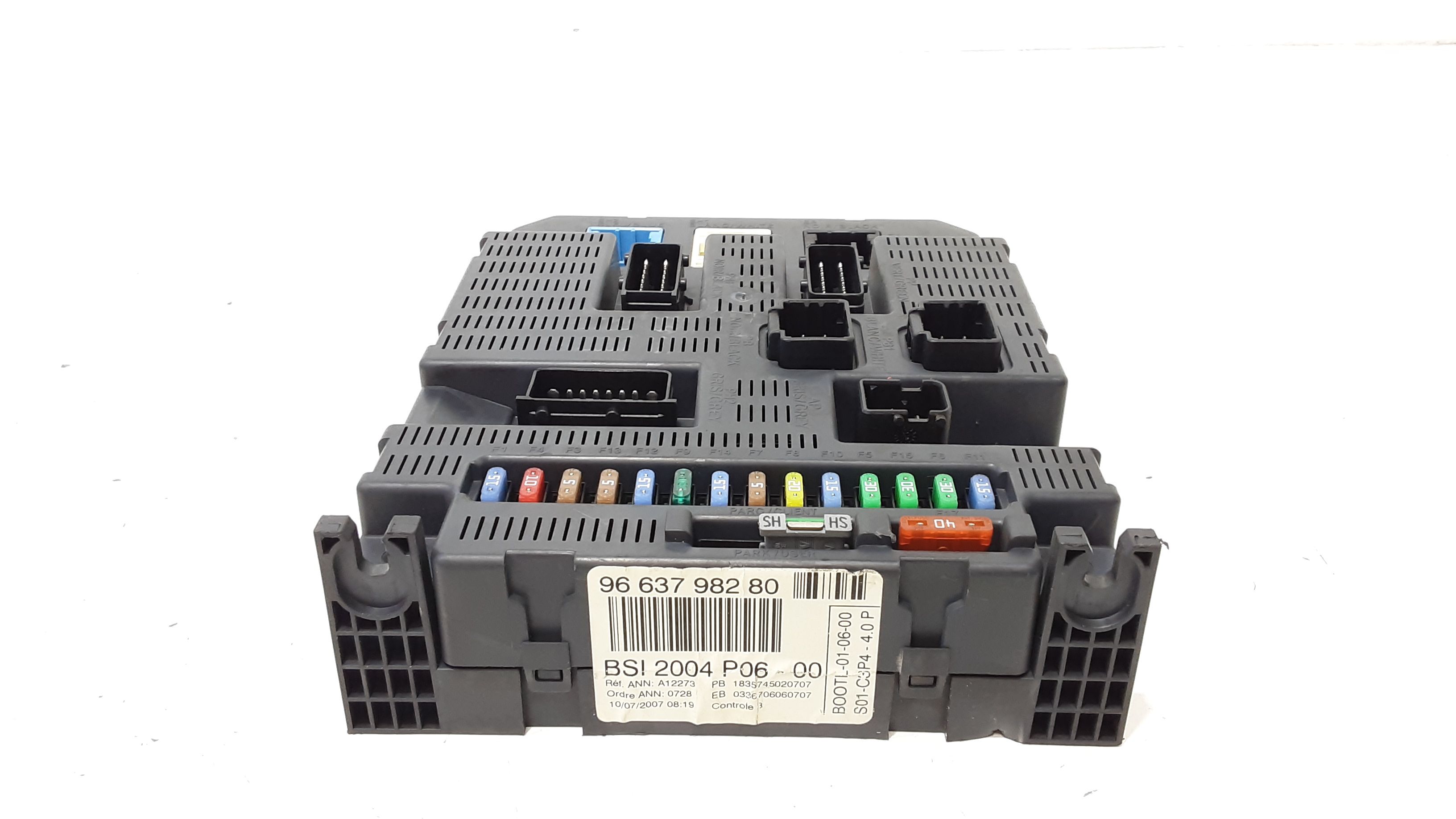 Body Computer PEUGEOT 207 1 Serie