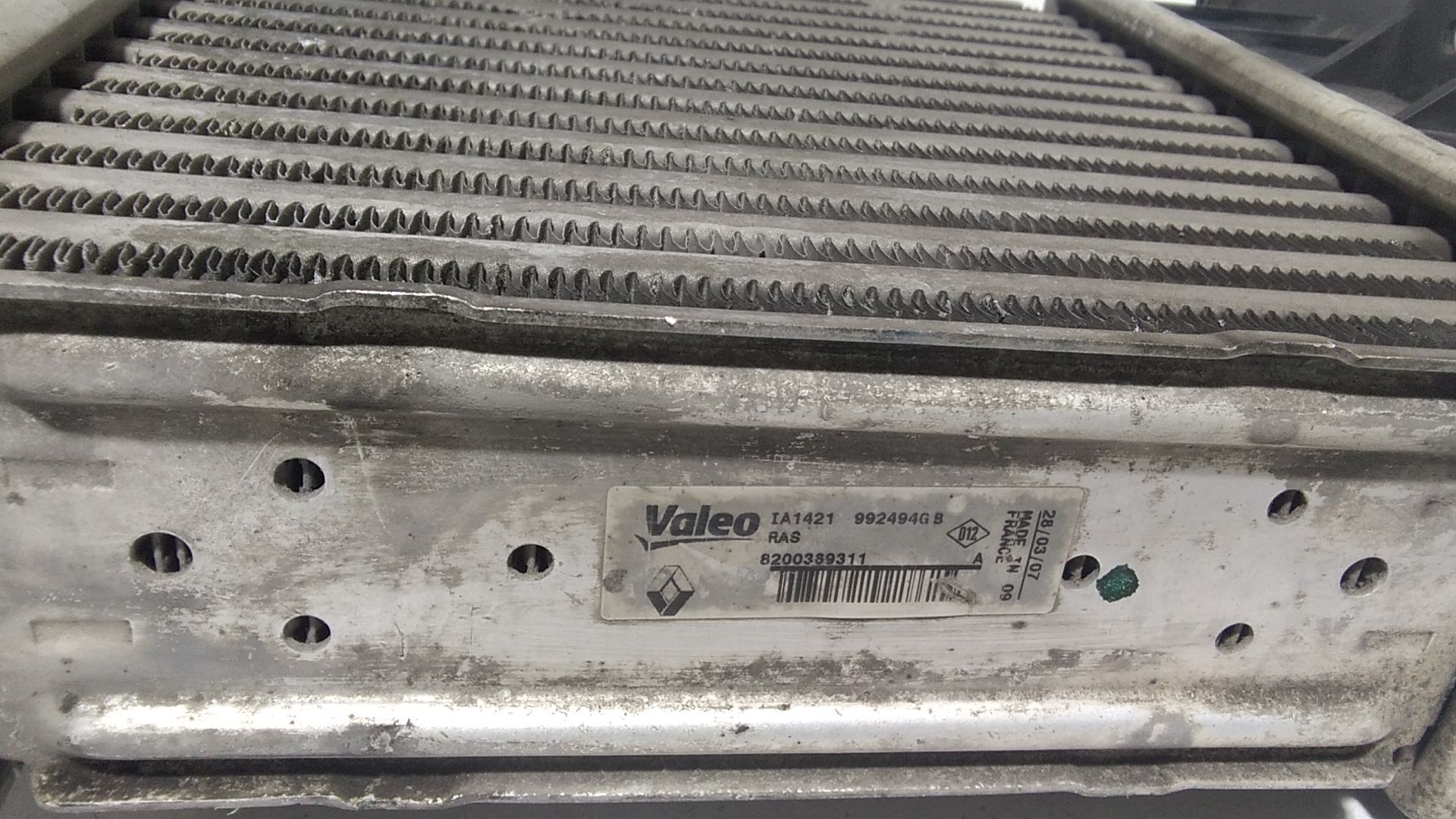 Intercooler RENAULT Twingo II serie  (07>14)