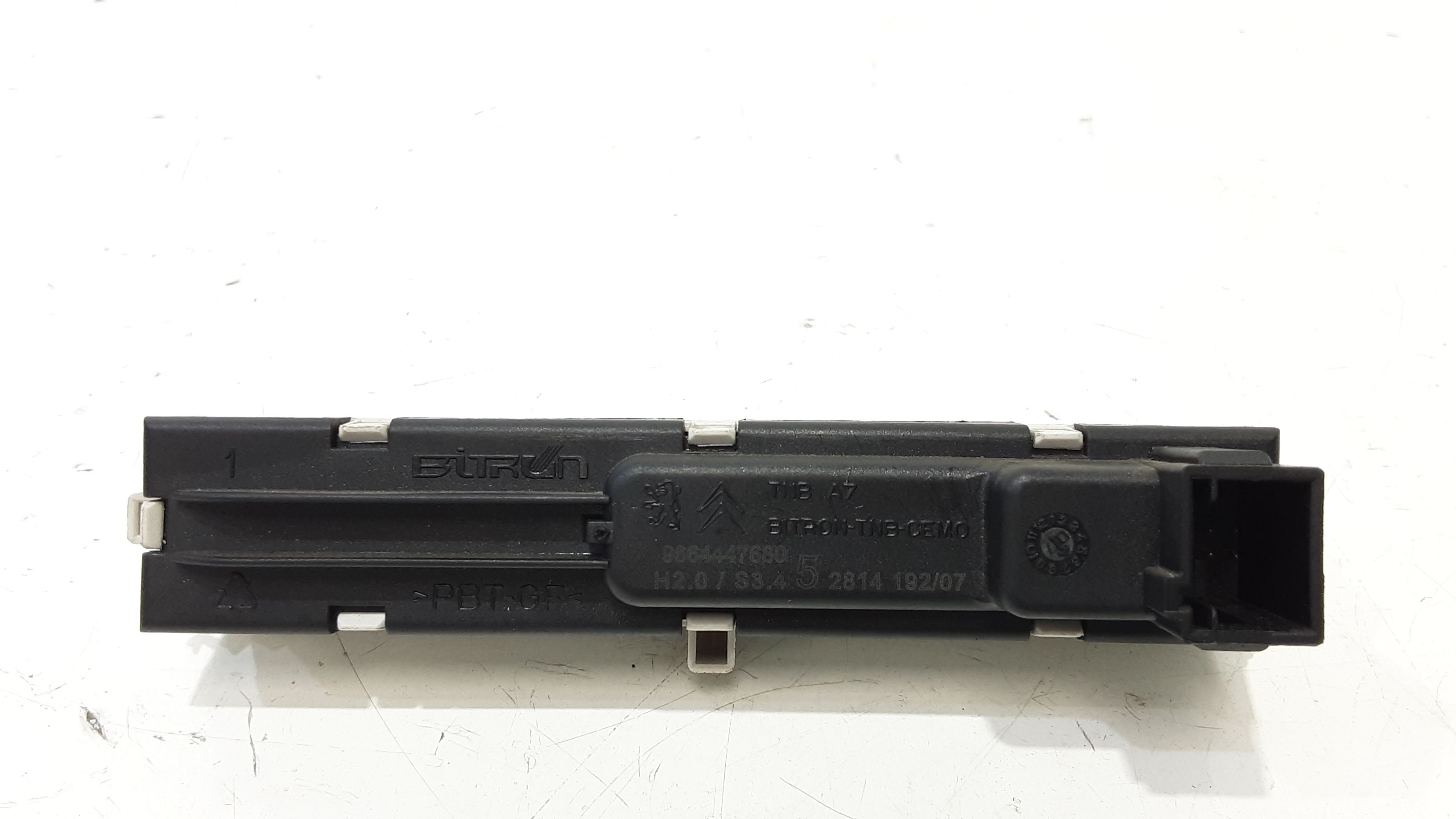 Display segnalazione cinture di sicurezza PEUGEOT 207 1 Serie