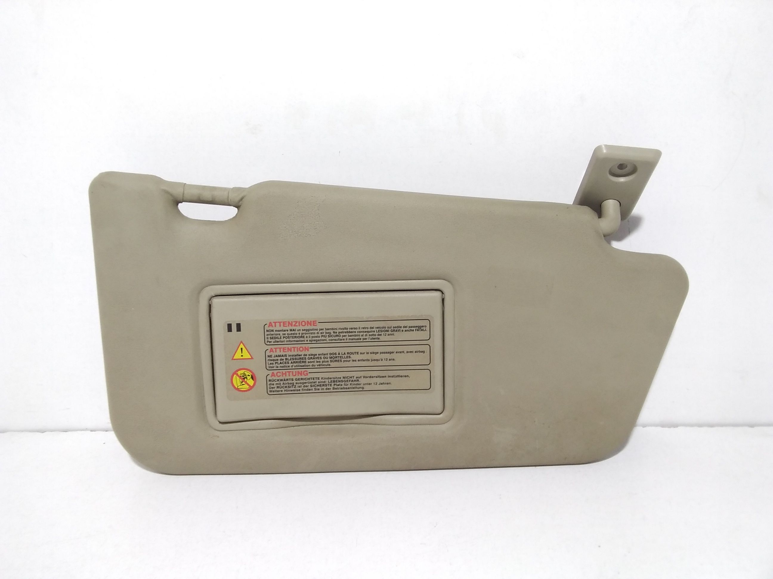 Parasole aletta Lato Passeggero NISSAN Micra 4 Serie