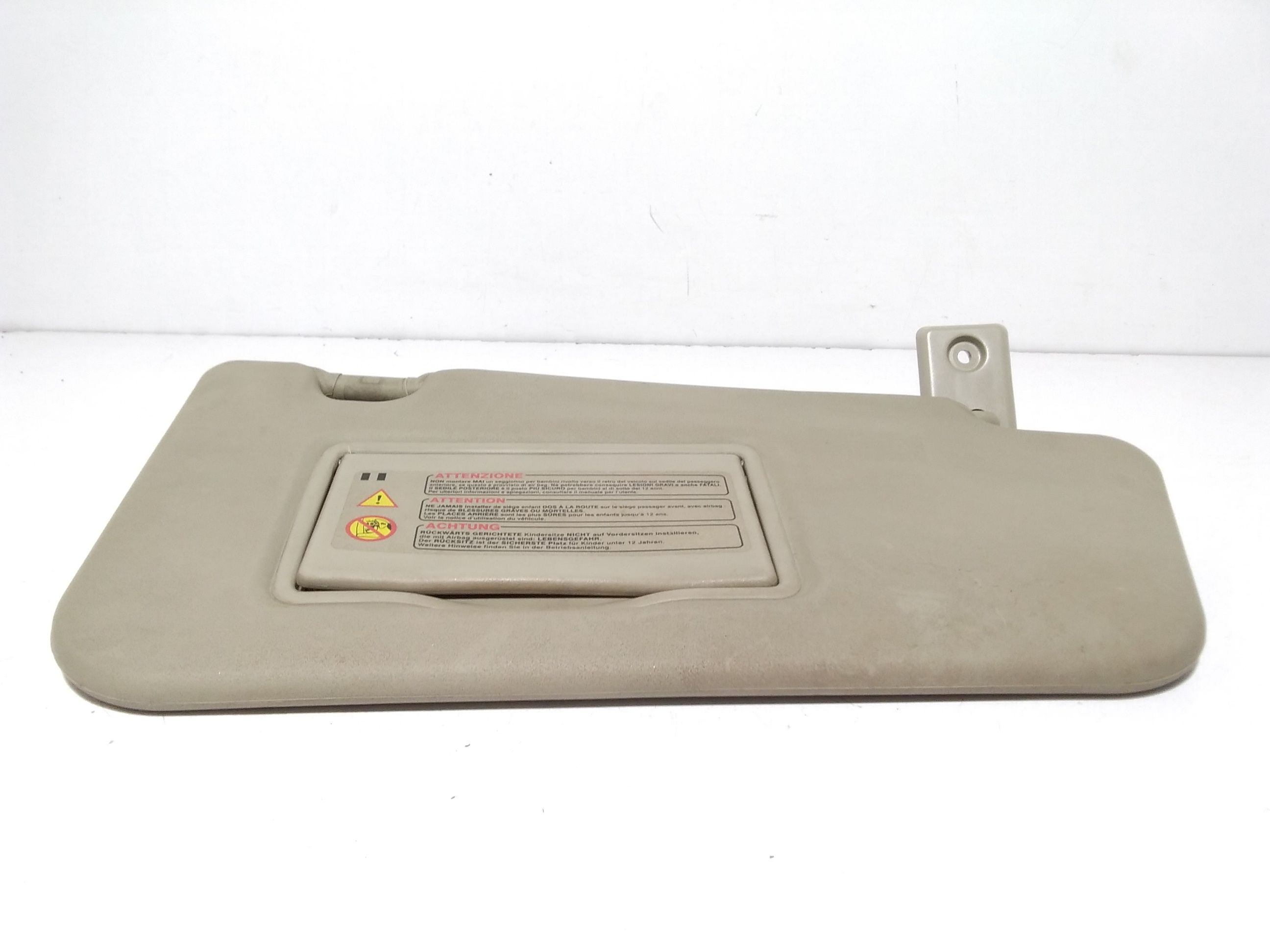 Parasole aletta Lato Passeggero NISSAN Micra 4 Serie