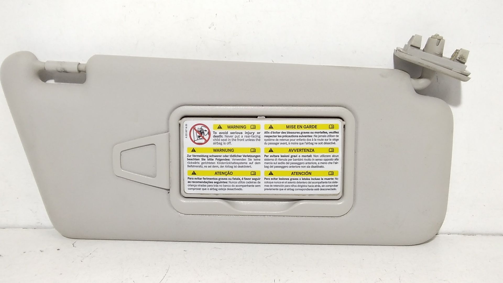 Parasole aletta Lato Passeggero MERCEDES Classe B W245 1 Serie