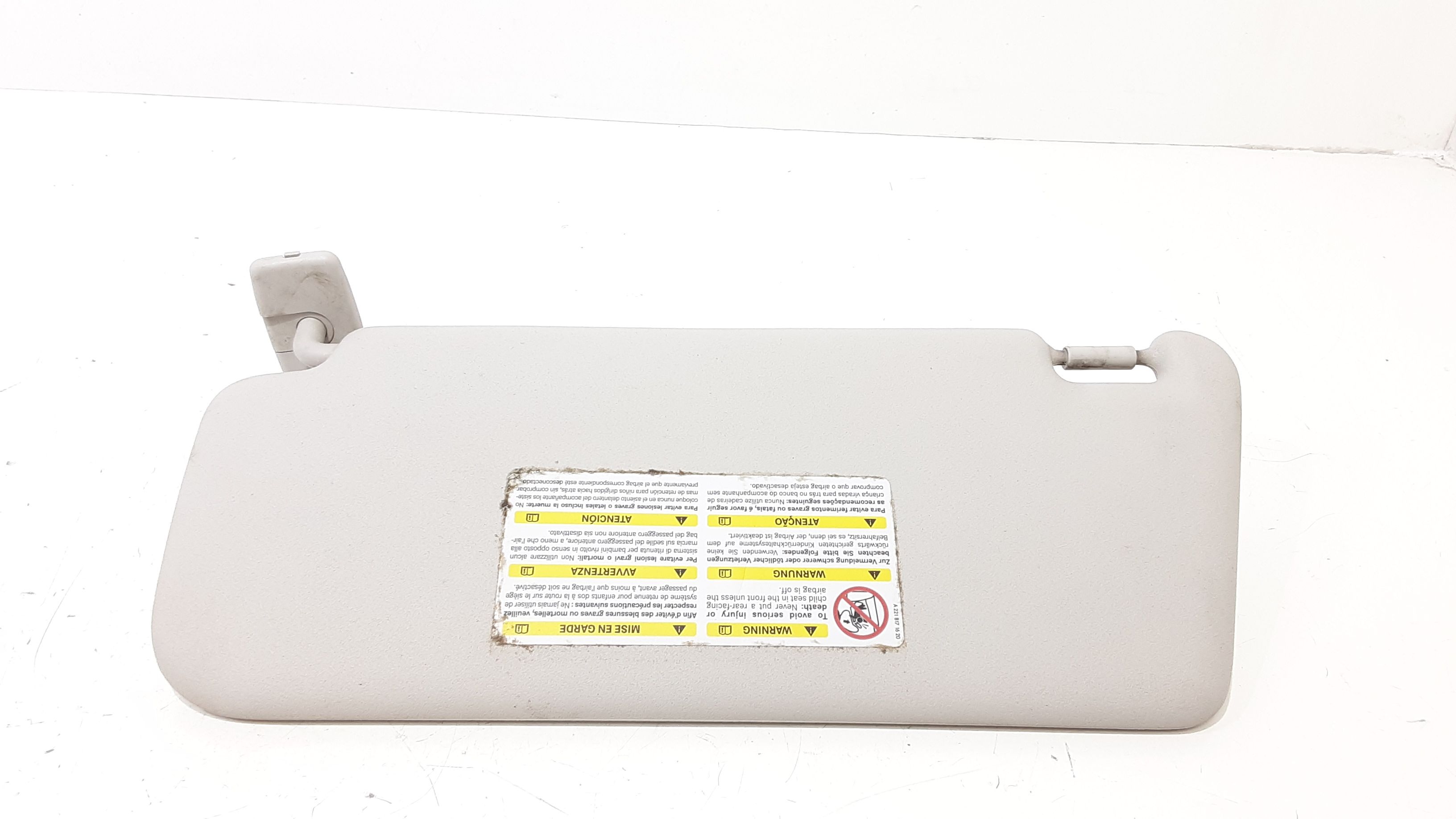 Parasole aletta Lato Passeggero MERCEDES Classe B W245 1 Serie