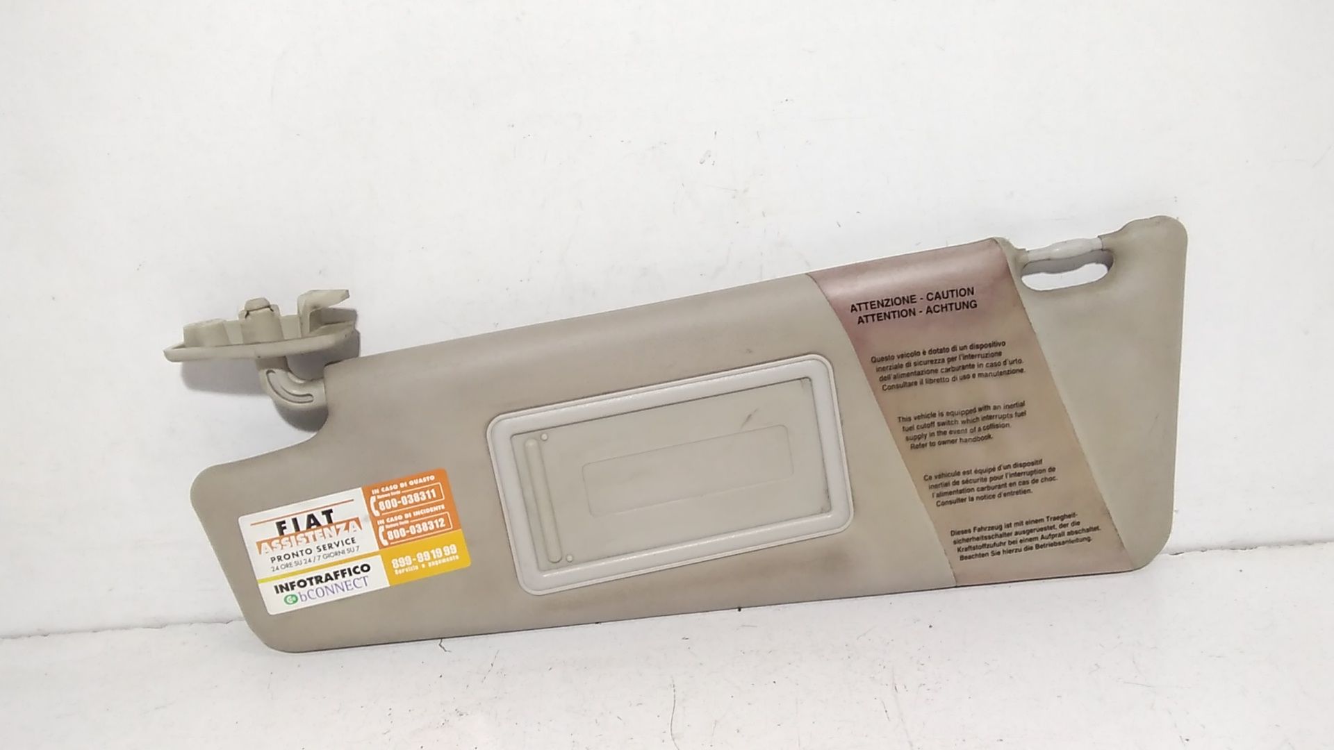 Parasole aletta anteriore Lato Guida FIAT Idea 1 Serie