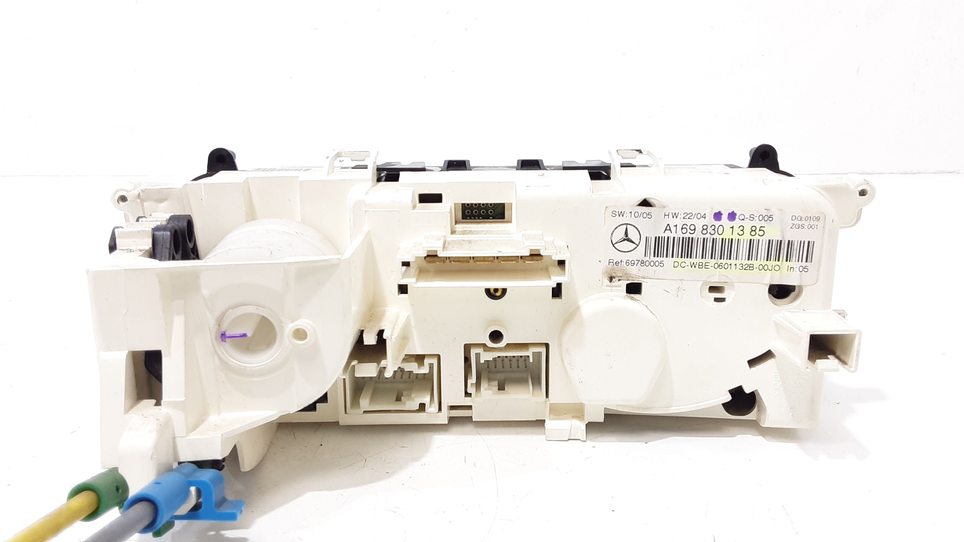 Comandi Clima MERCEDES Classe A W169 3 Serie