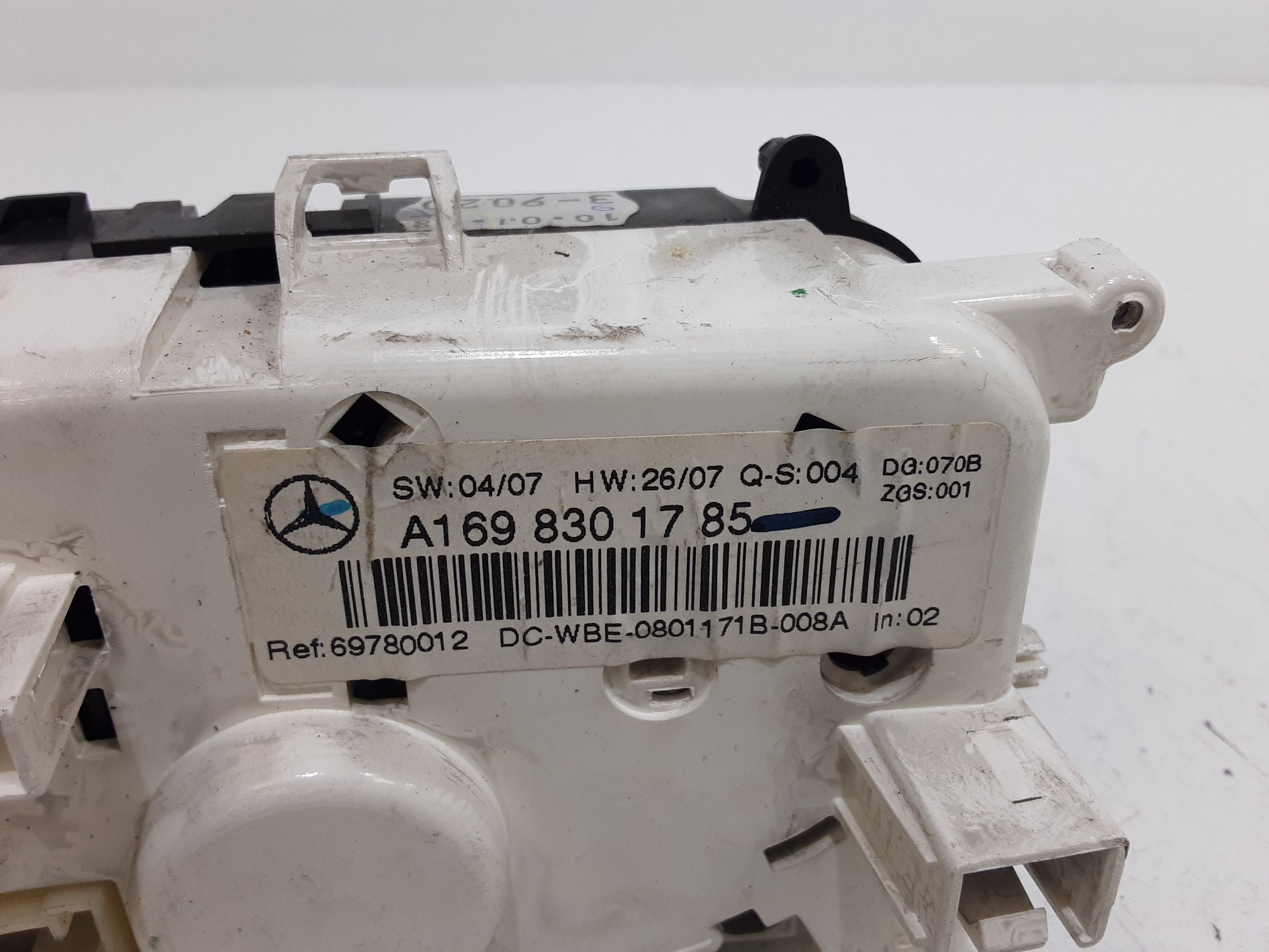 Comandi Clima MERCEDES Classe B W245 1 Serie