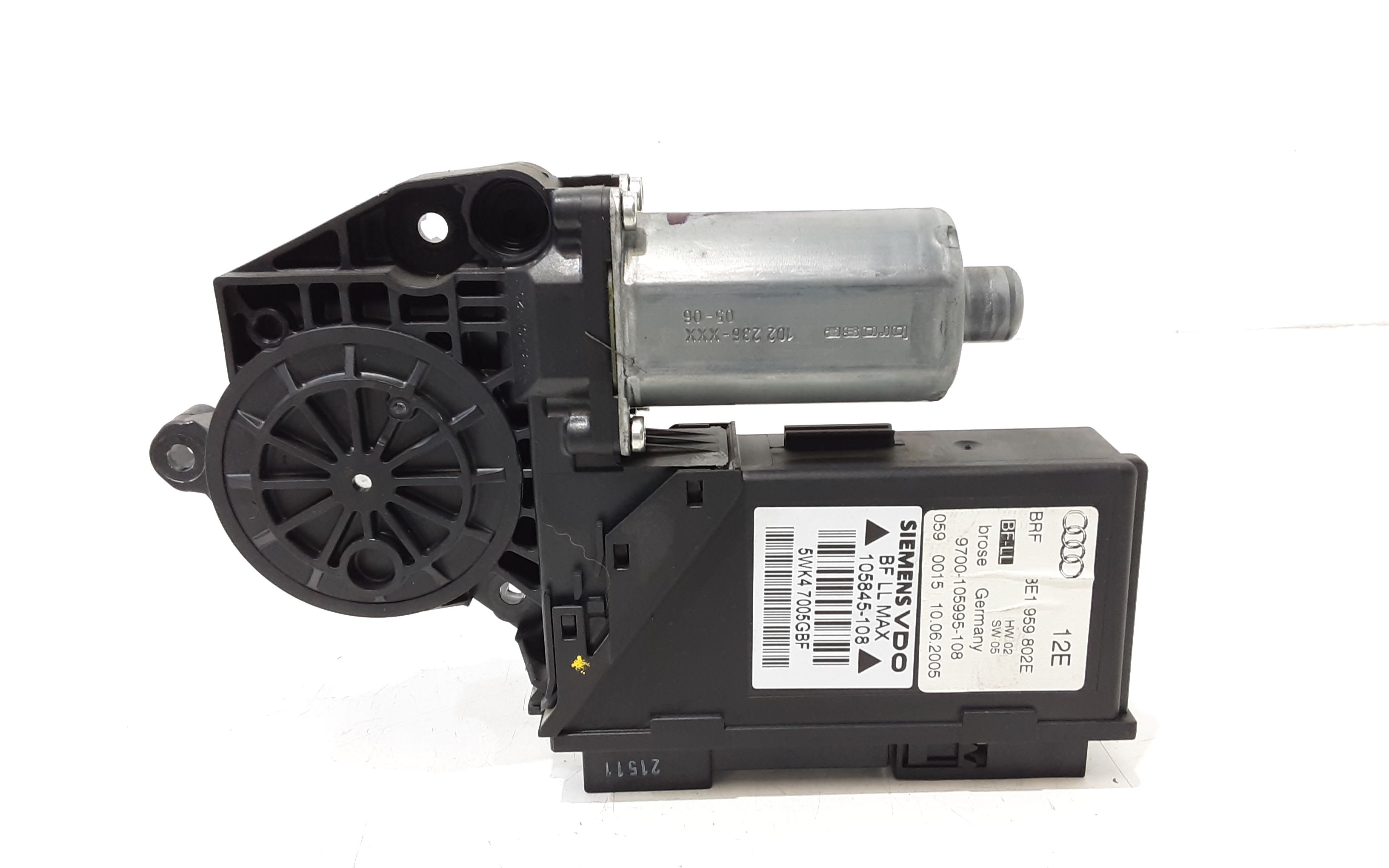 Motorino Alzavetro anteriore destra AUDI A4 Avant (8E)