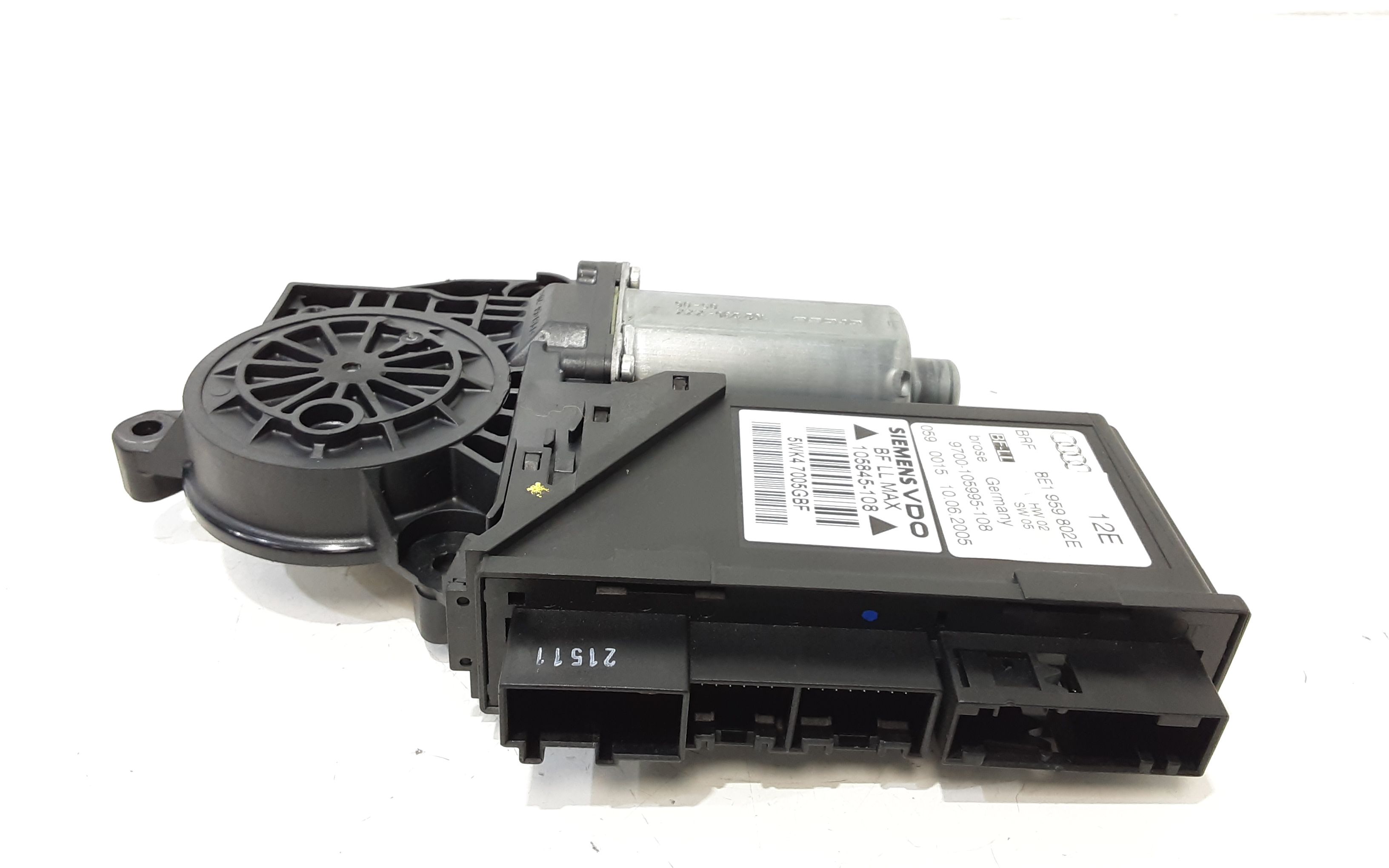 Motorino Alzavetro anteriore destra AUDI A4 Avant (8E)