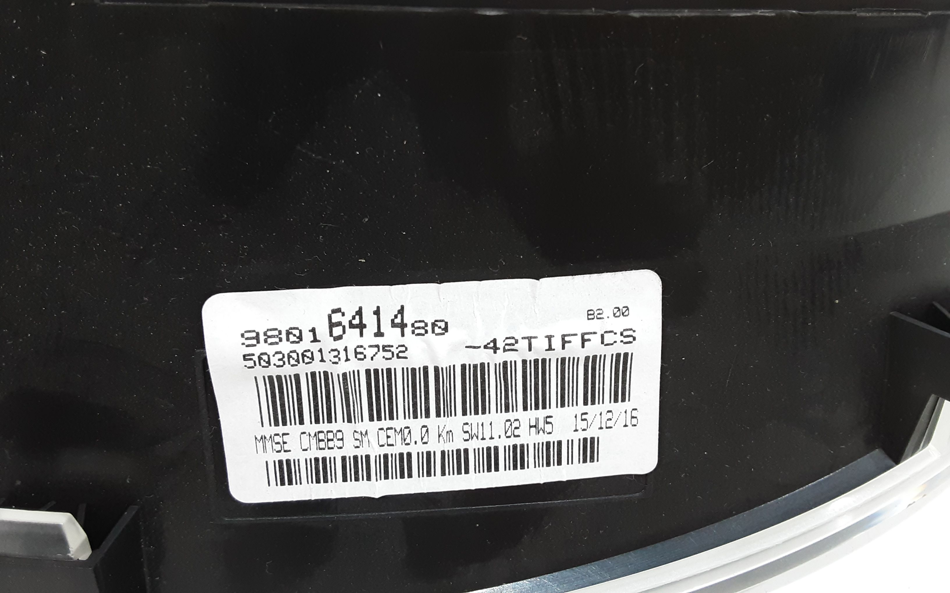 Quadro Strumenti PEUGEOT Partner 3 Serie