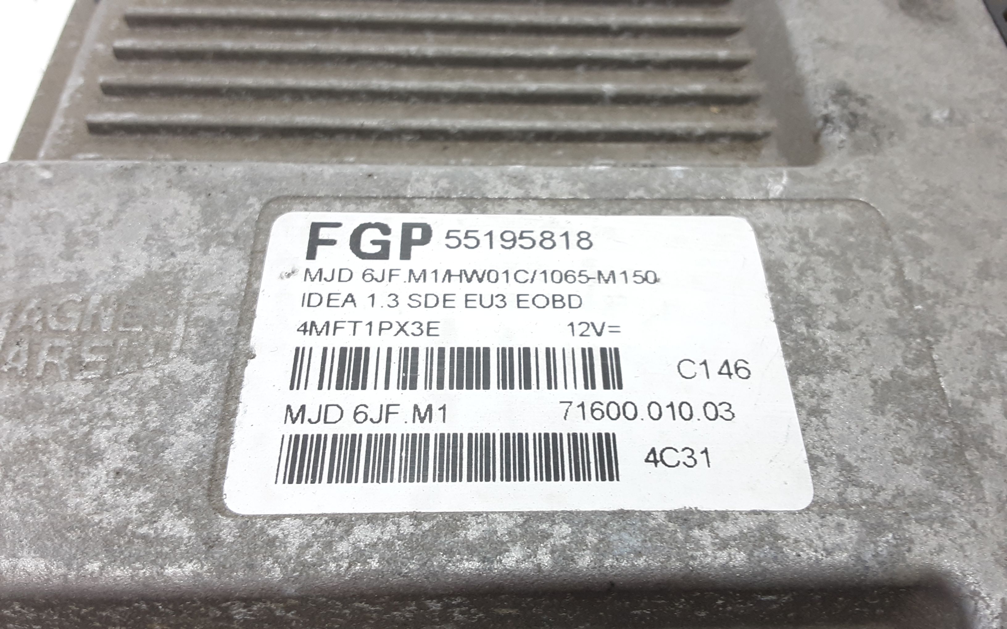 Centralina motore FIAT Idea 1 Serie