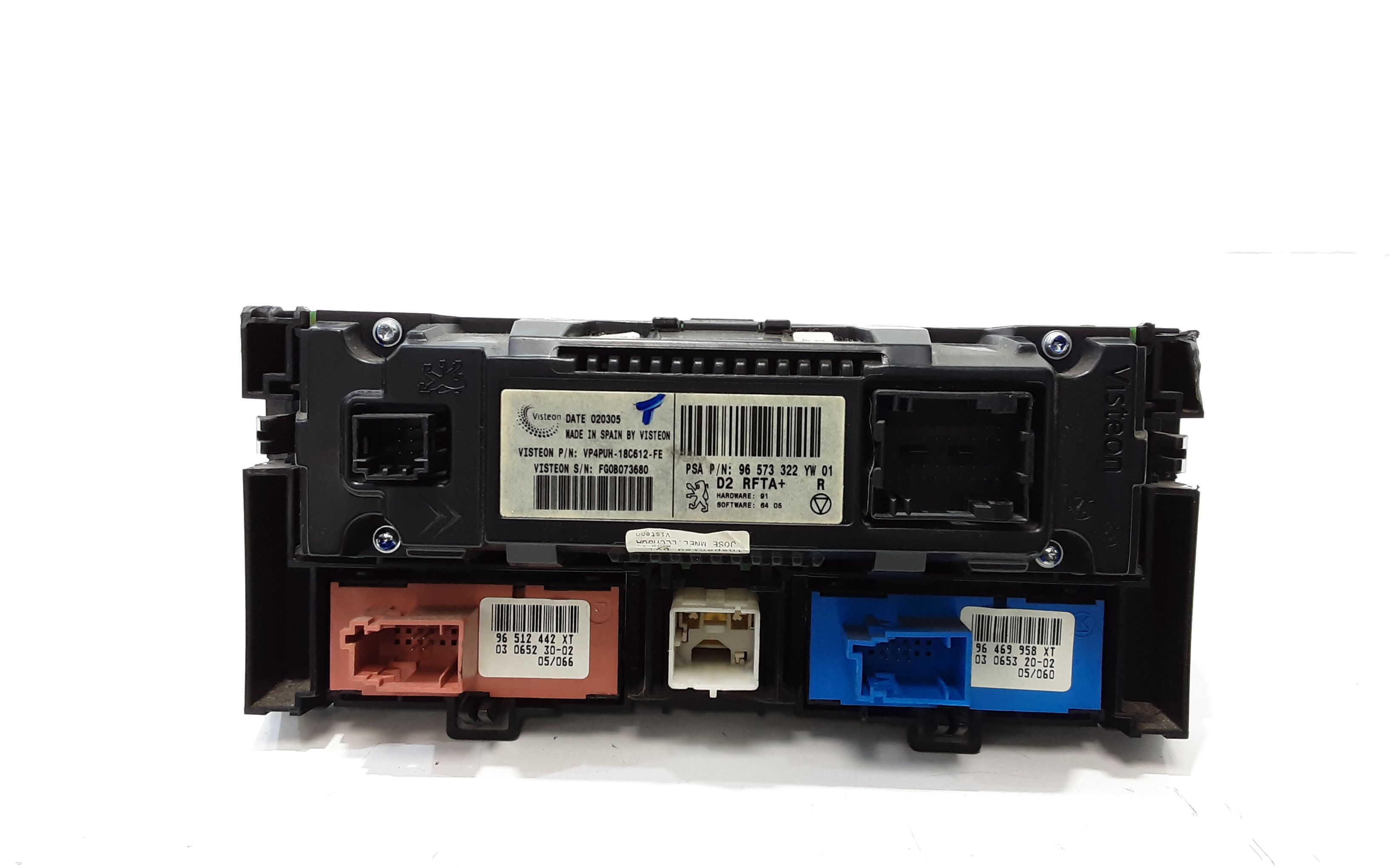 Comandi Clima PEUGEOT 407 Berlina