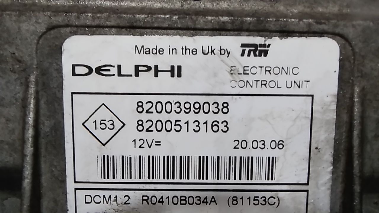 Centralina motore RENAULT Modus 1 Serie