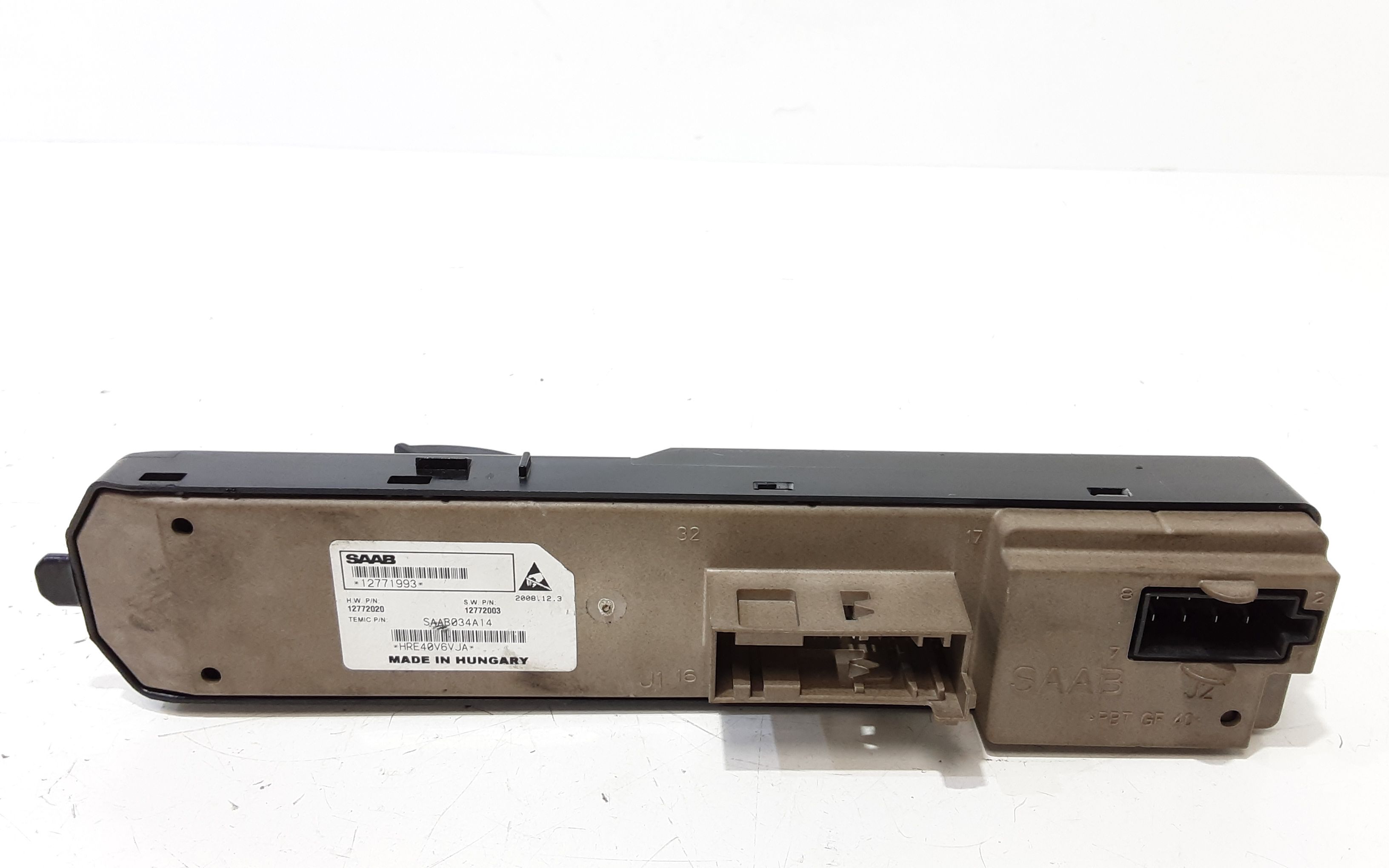 Pulsantiera Posteriore Sinistra SAAB 9-3 Berlina 3 Serie