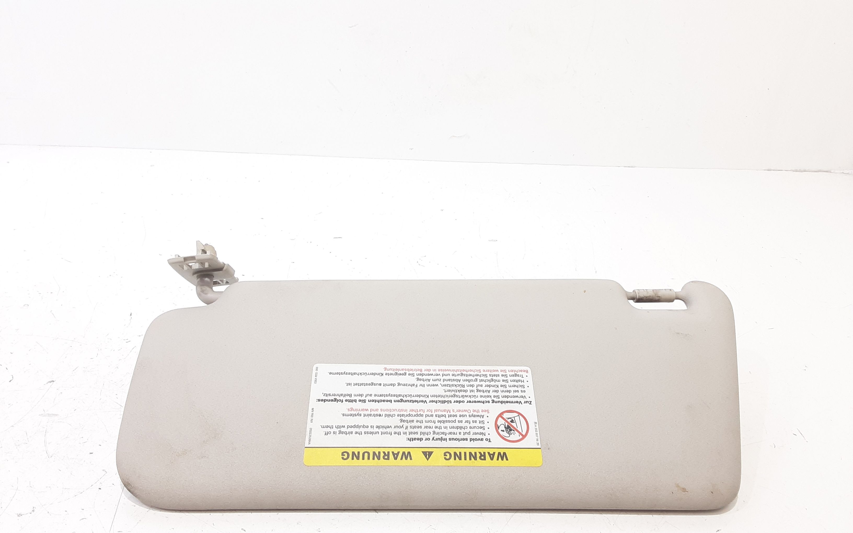 Parasole aletta Lato Passeggero MERCEDES Classe A W169 3 Serie