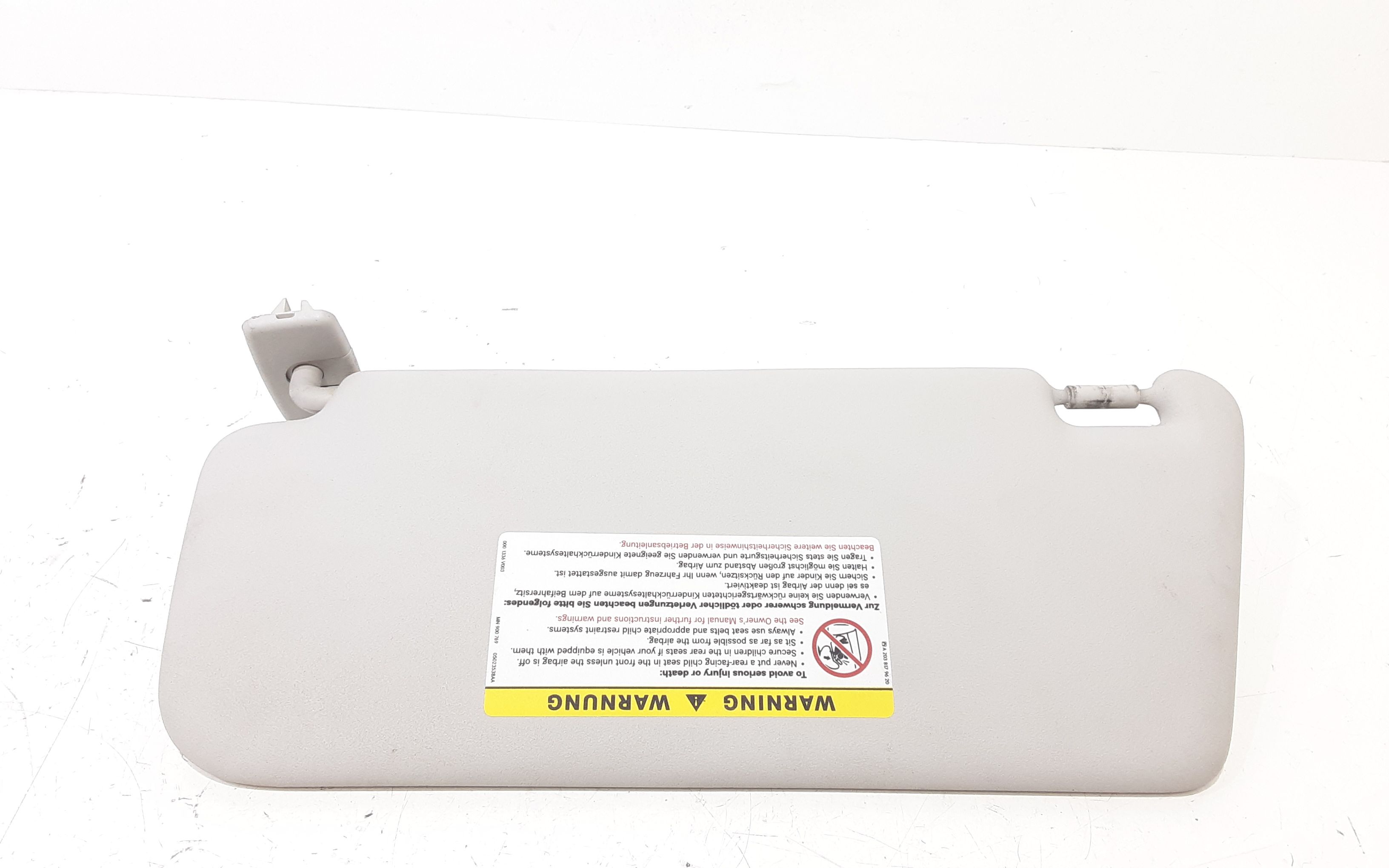 Parasole aletta Lato Passeggero MERCEDES Classe A W169 3 Serie