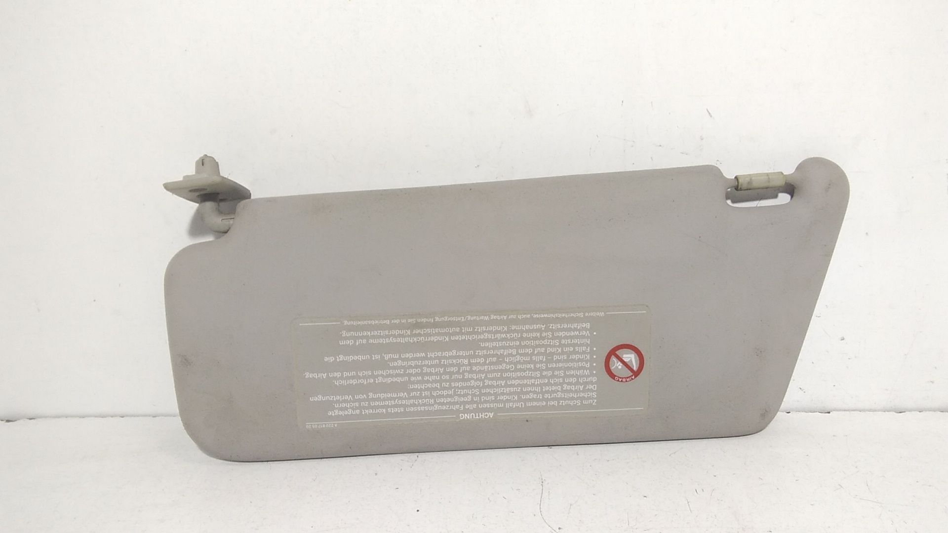 Parasole aletta Lato Passeggero MERCEDES Classe A W168 1 Serie