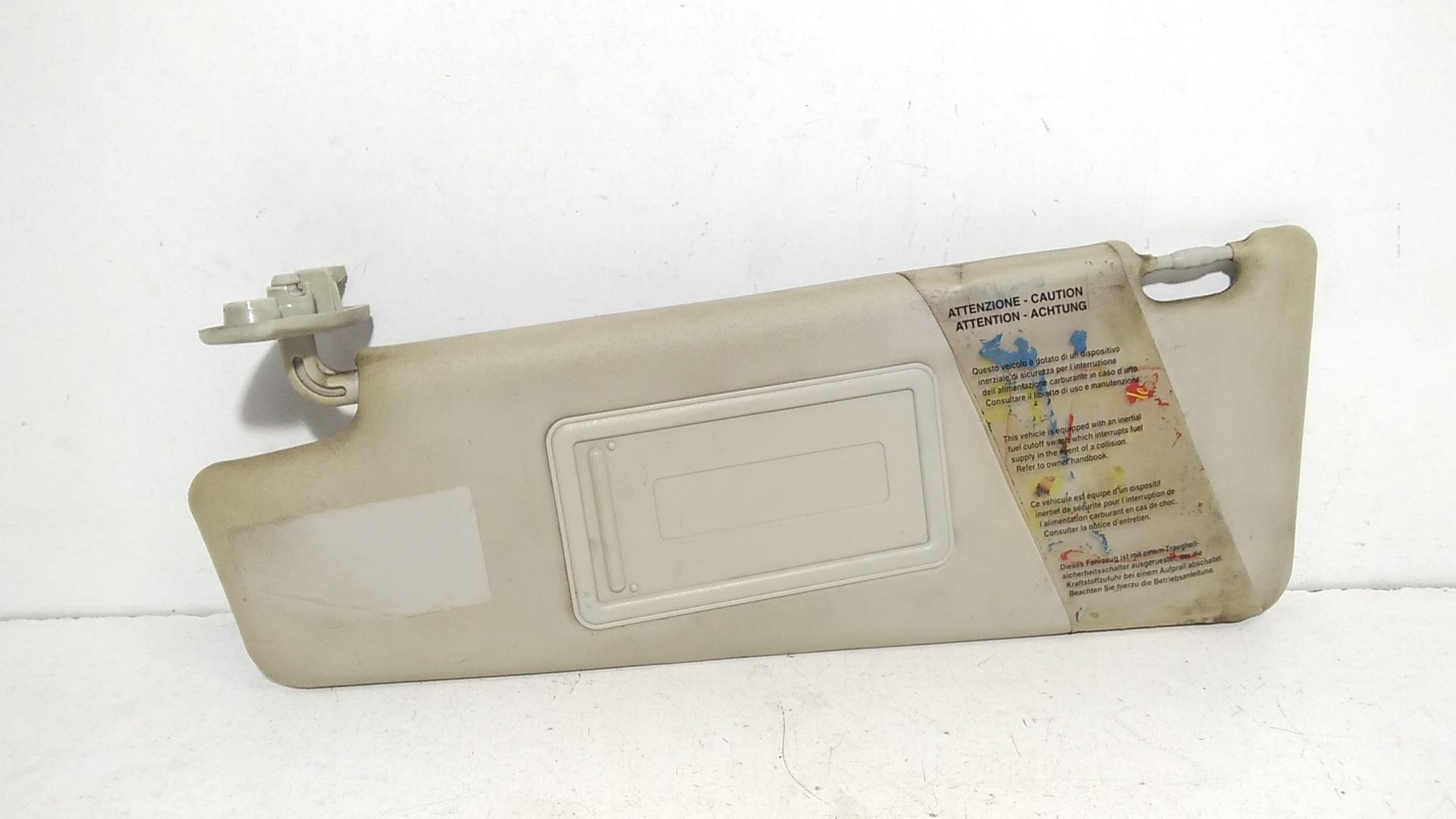 Parasole aletta anteriore Lato Guida FIAT Idea 1 Serie