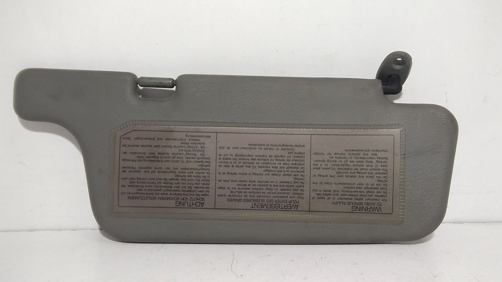 Parasole aletta anteriore Lato Guida NISSAN Micra 3 Serie