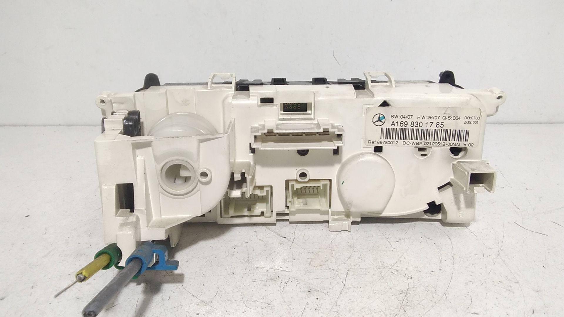 Comandi Clima MERCEDES Classe A W169 3 Serie