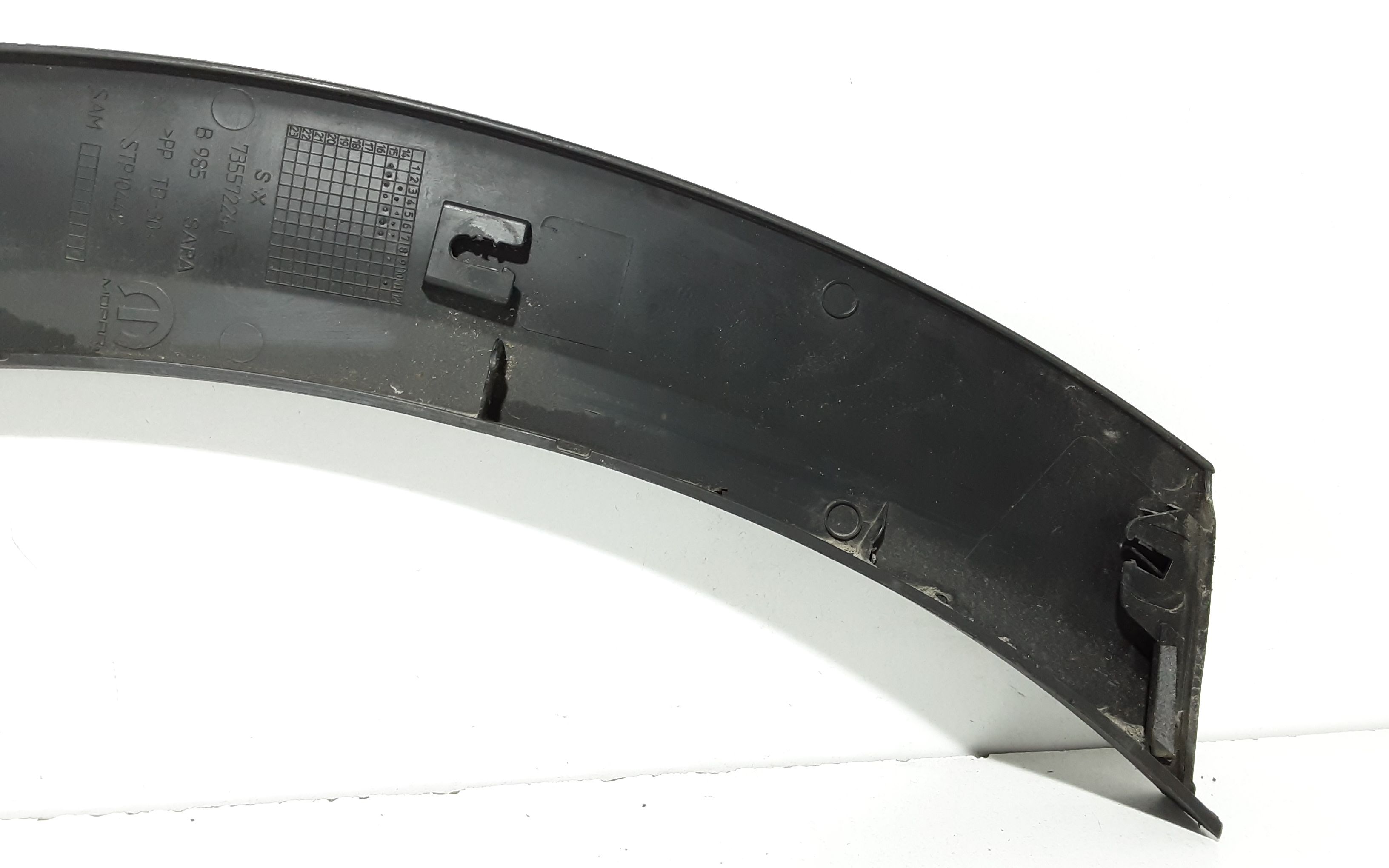 Modanatura parafango post SX guida FIAT 500 X 1 Serie