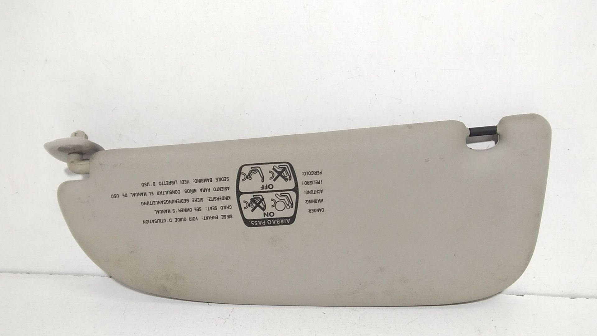 Parasole aletta Lato Passeggero PEUGEOT 206 1 Serie