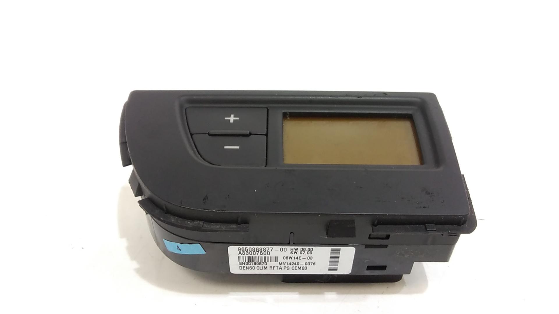 Comandi Clima CITROEN C4 Picasso (06>13) Mk1