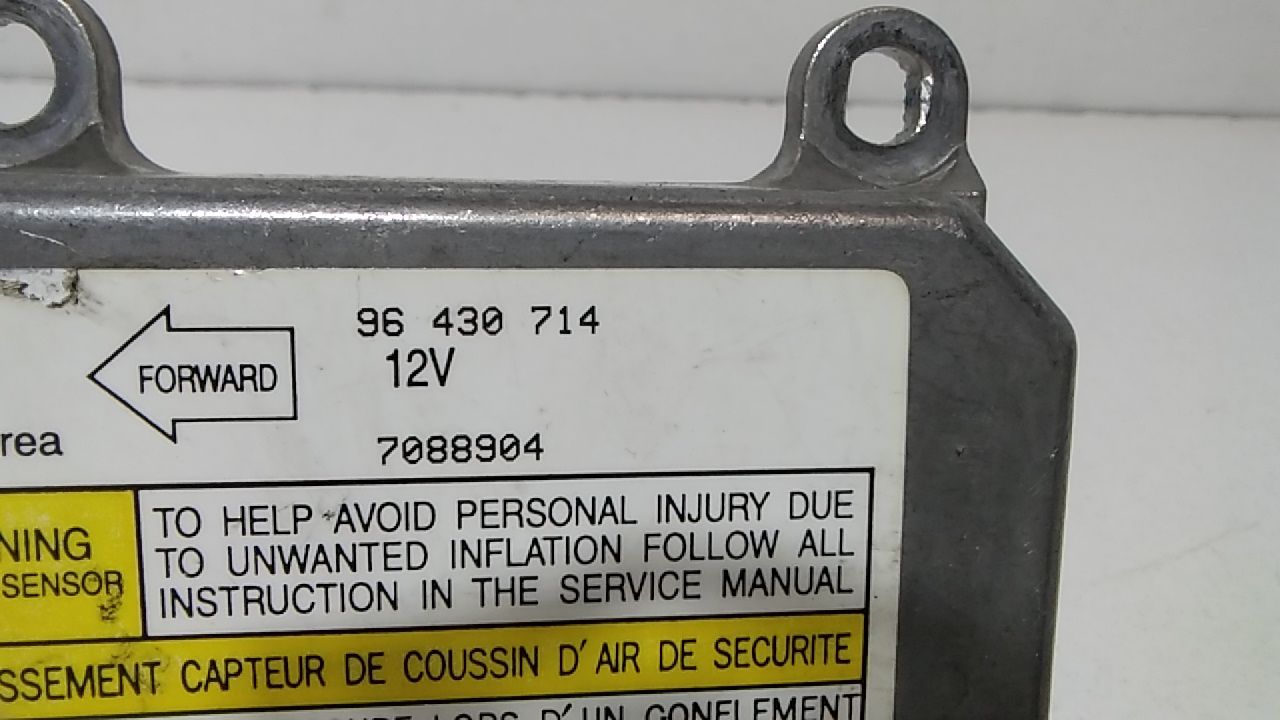 Centralina Airbag CHEVROLET Kalos 1 Serie