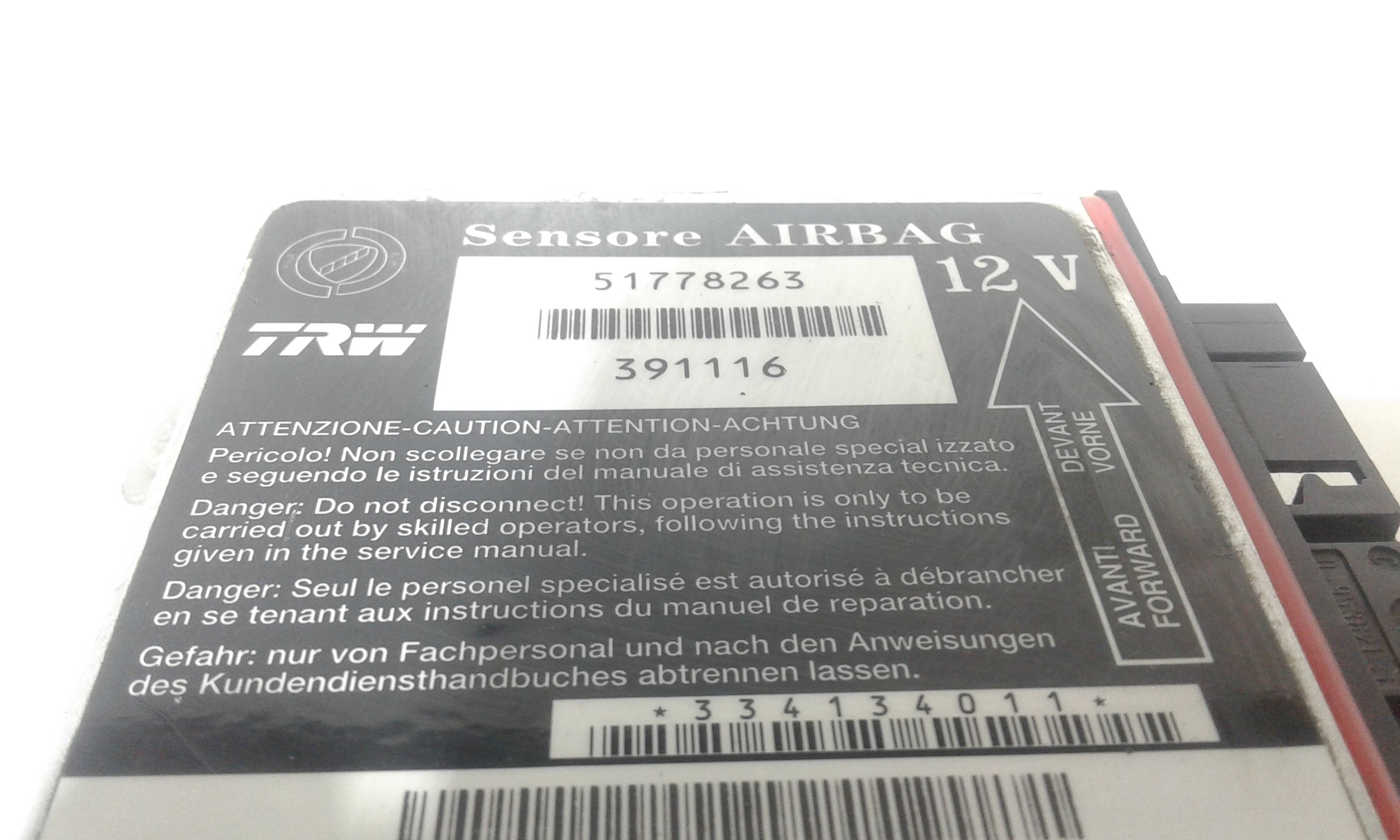 Centralina Airbag FIAT Panda 2 Serie