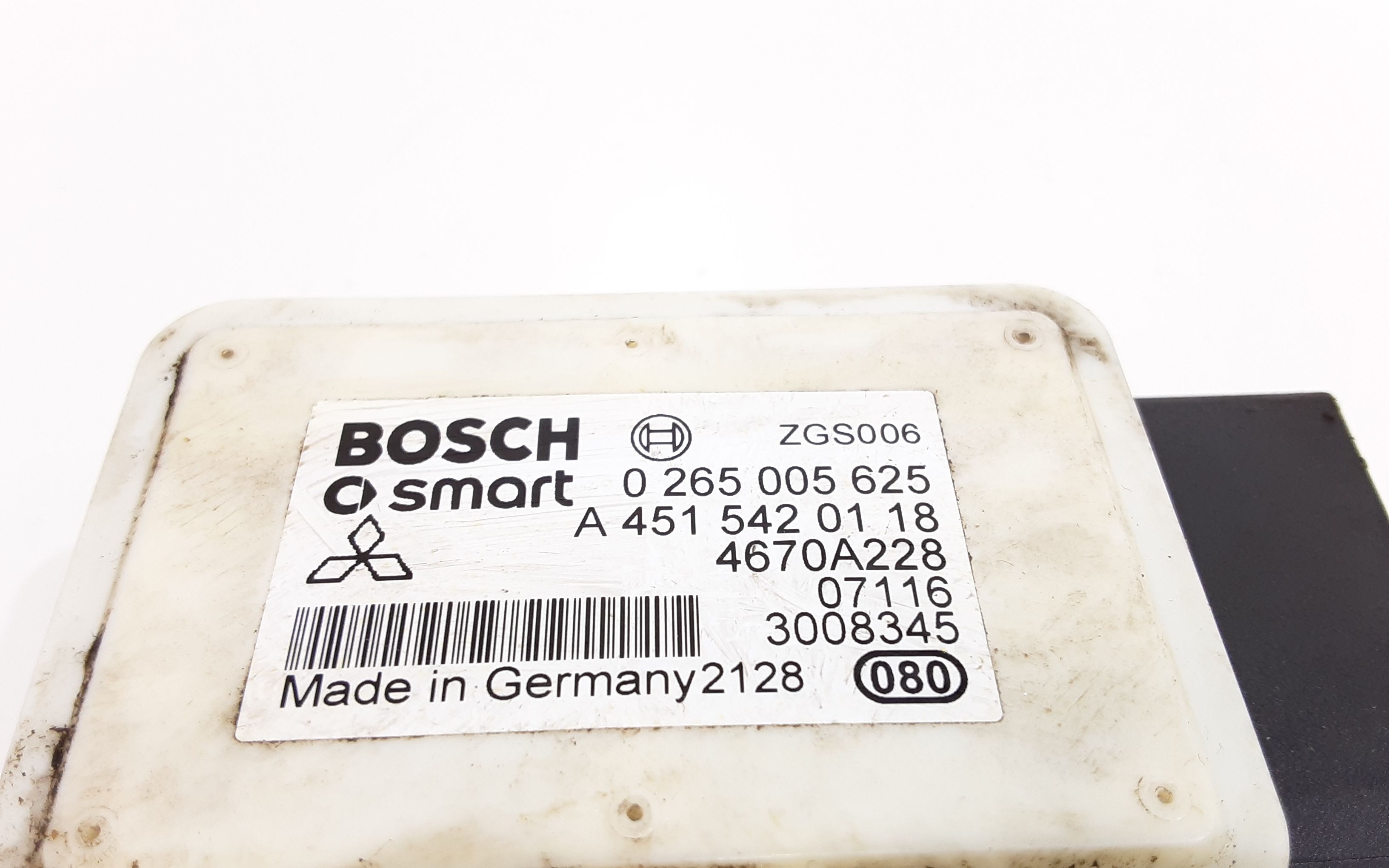 Sensore imbardata SMART Fortwo Coup 3 Serie (w 451)