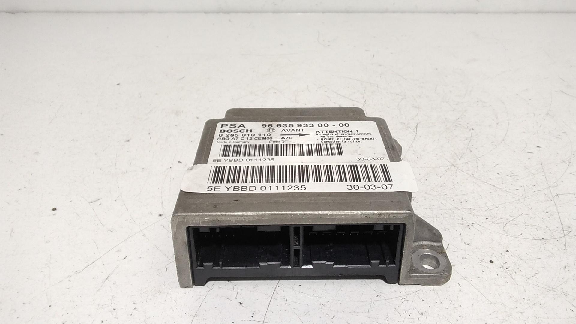 Centralina Airbag PEUGEOT 207 1 Serie