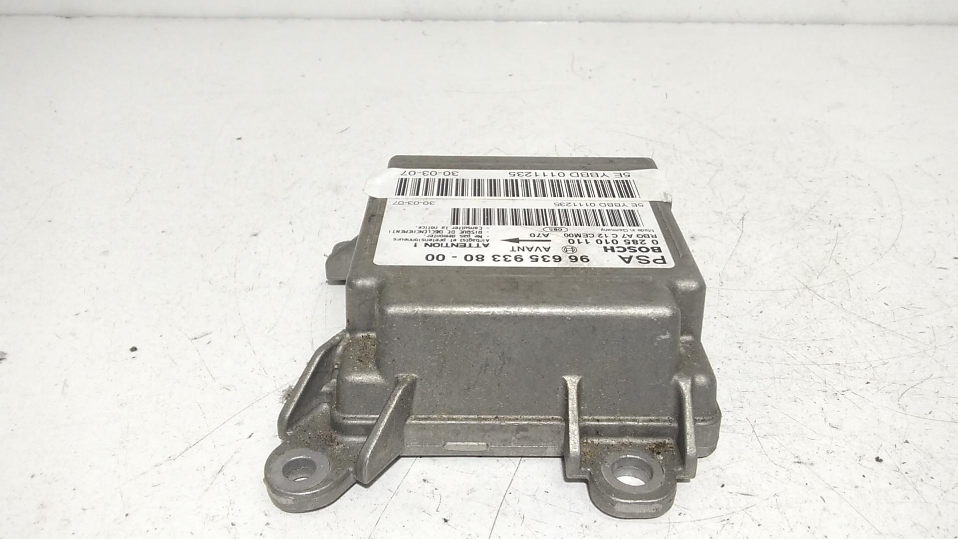 Centralina Airbag PEUGEOT 207 1 Serie