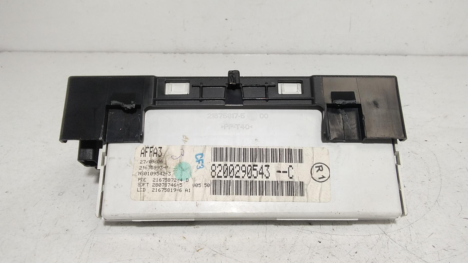 Display orologio RENAULT Megane ll Serie (06>08)