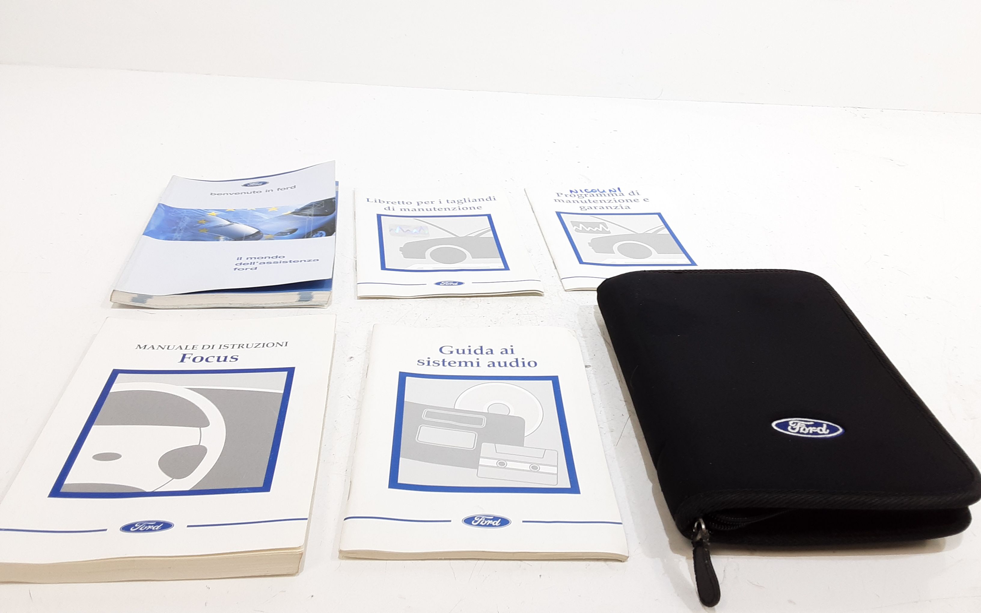 Manuale libretto d istruzioni FORD Focus Berlina 1 Serie