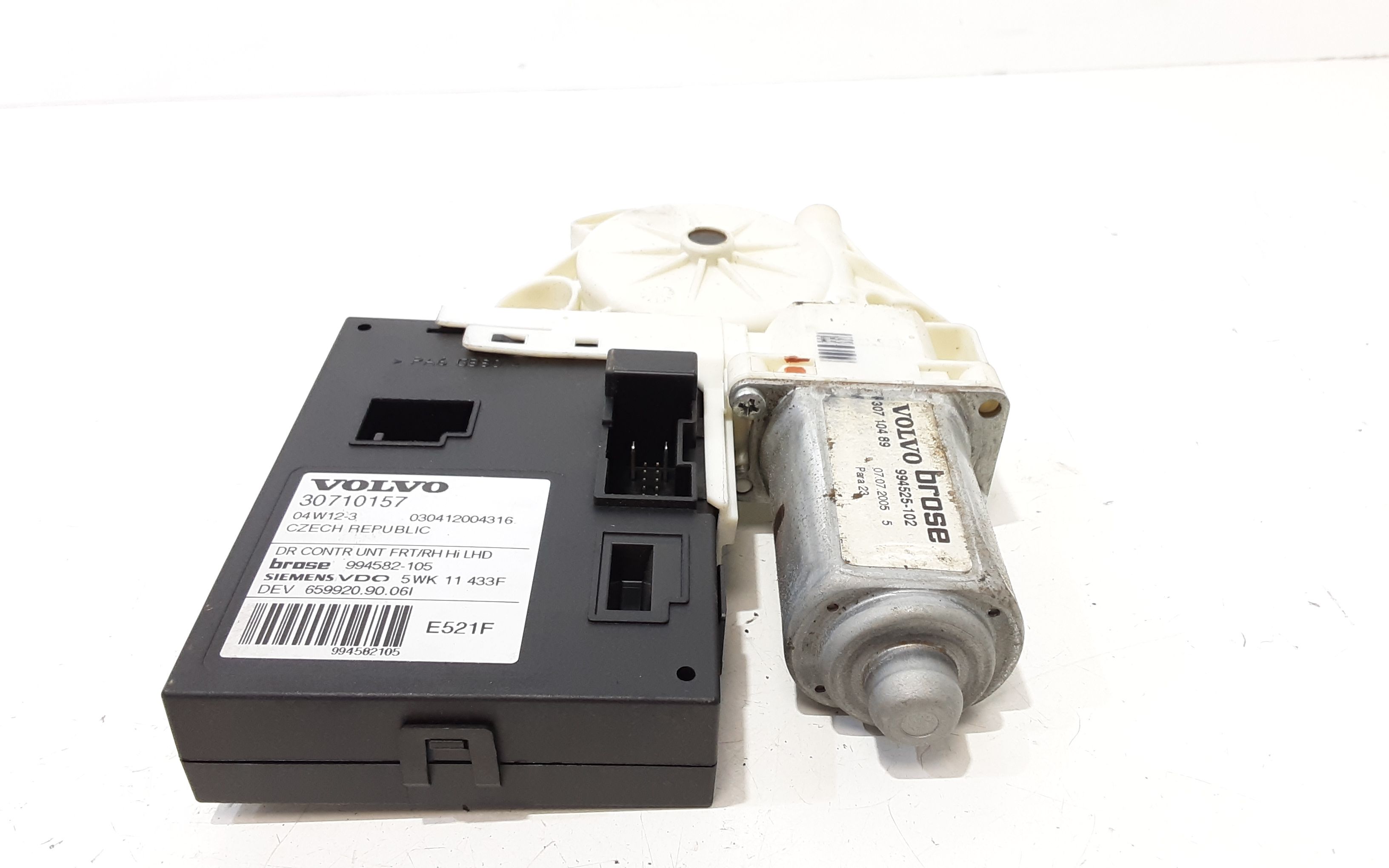 Motorino Alzavetro anteriore destra VOLVO V50 1 Serie