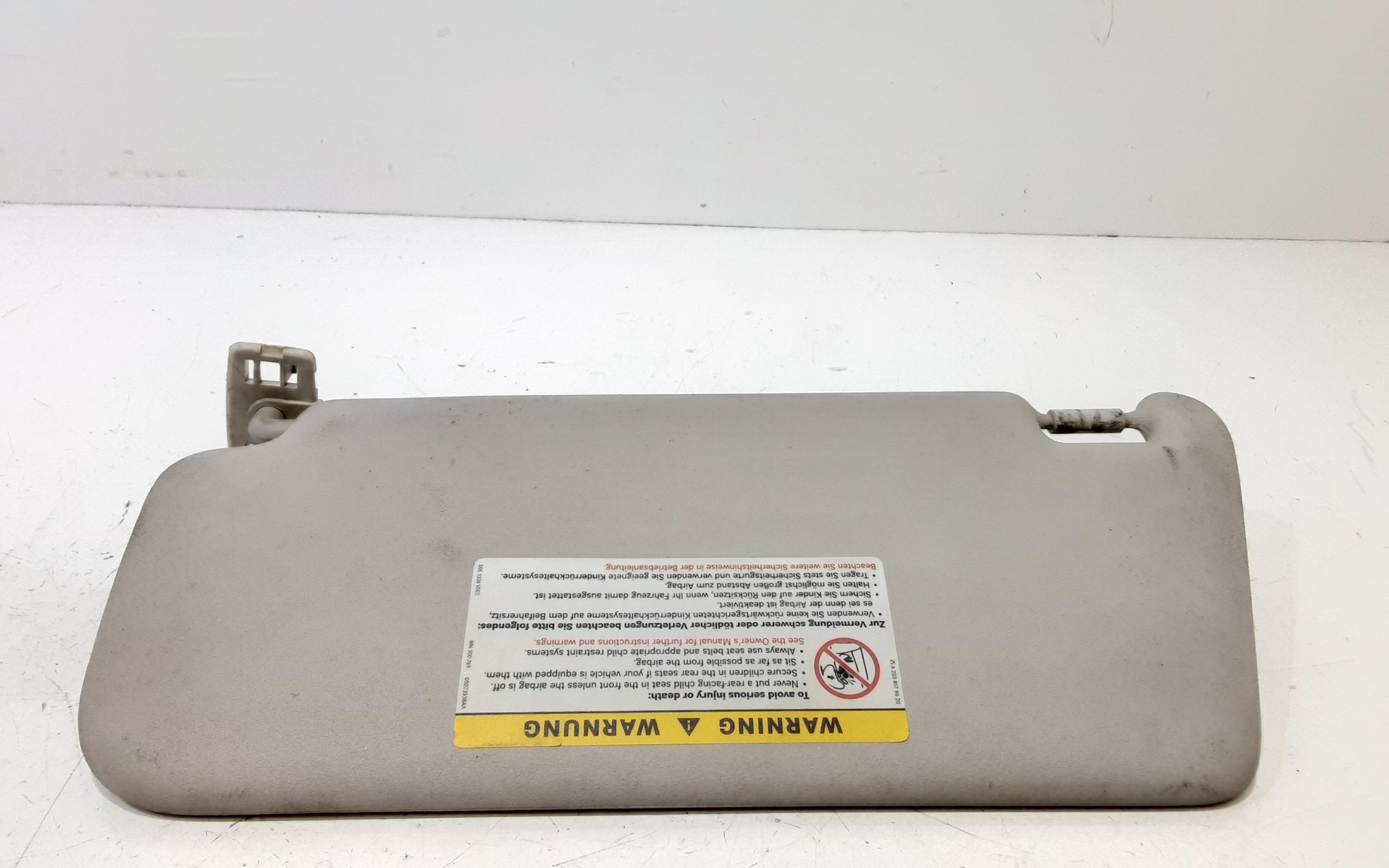 Parasole aletta Lato Passeggero MERCEDES Classe B W245 1 Serie