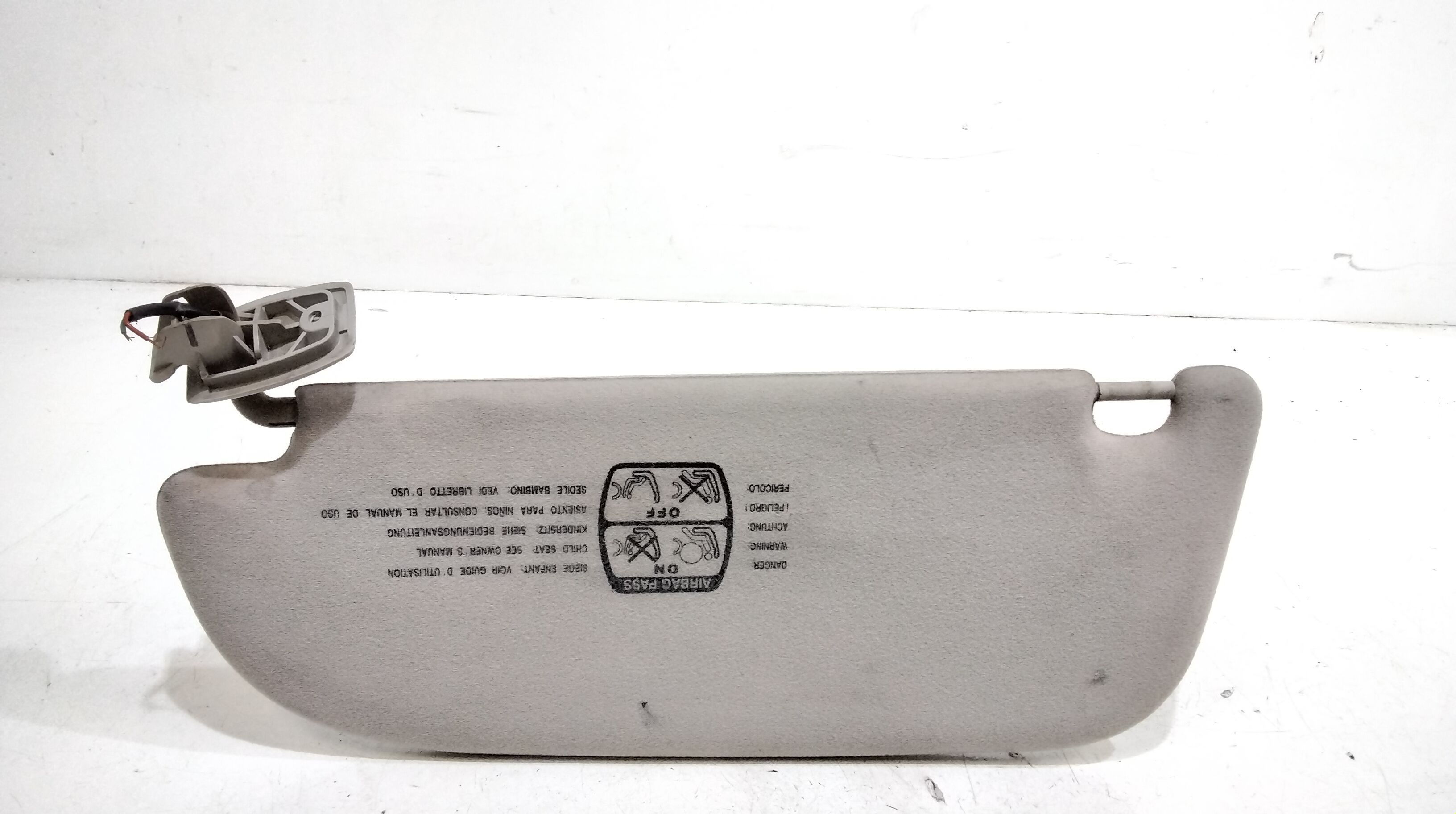 Parasole aletta Lato Passeggero PEUGEOT 307 Cabrio 2 Serie