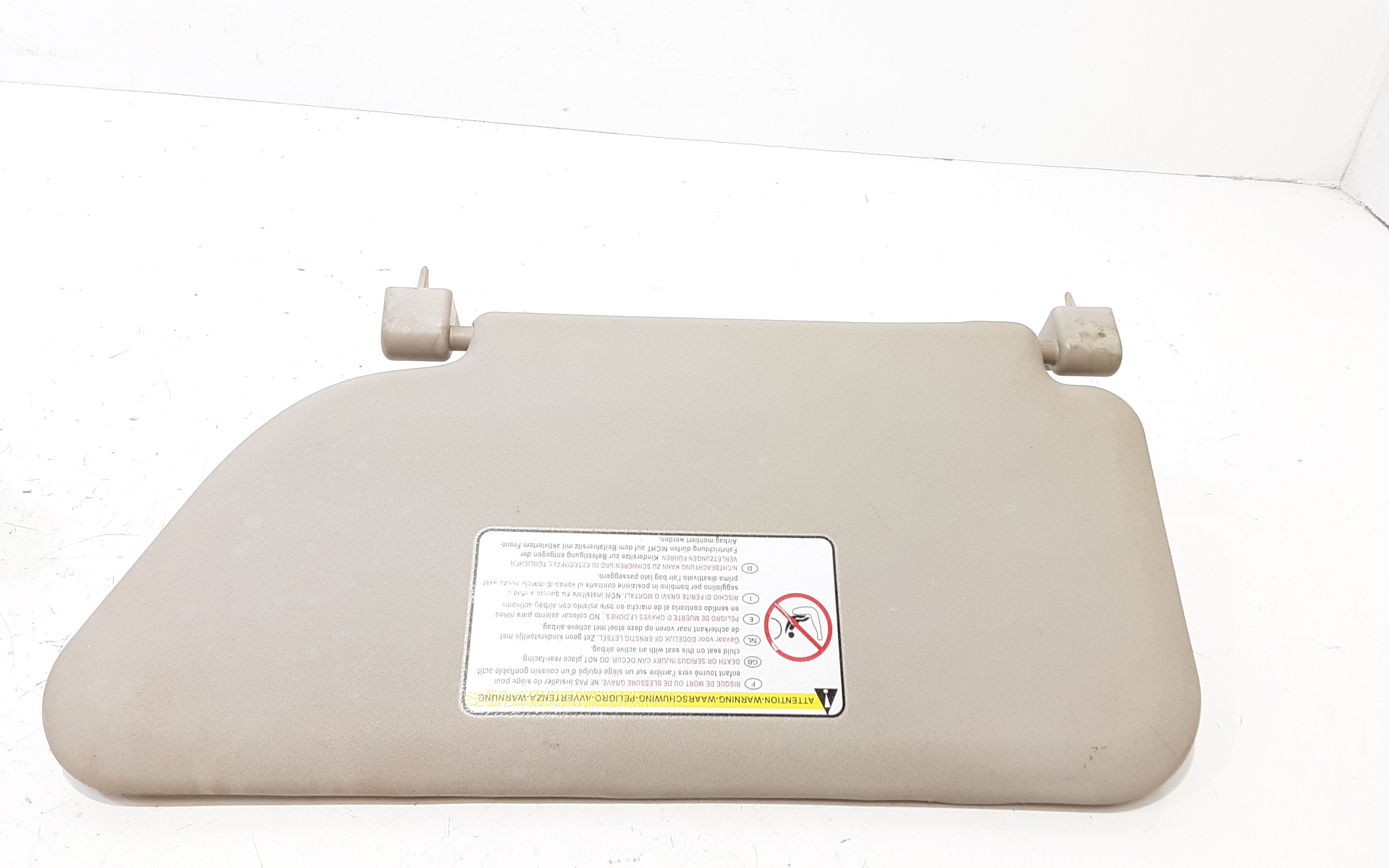 Parasole aletta anteriore Lato Guida PEUGEOT 1007 1 Serie