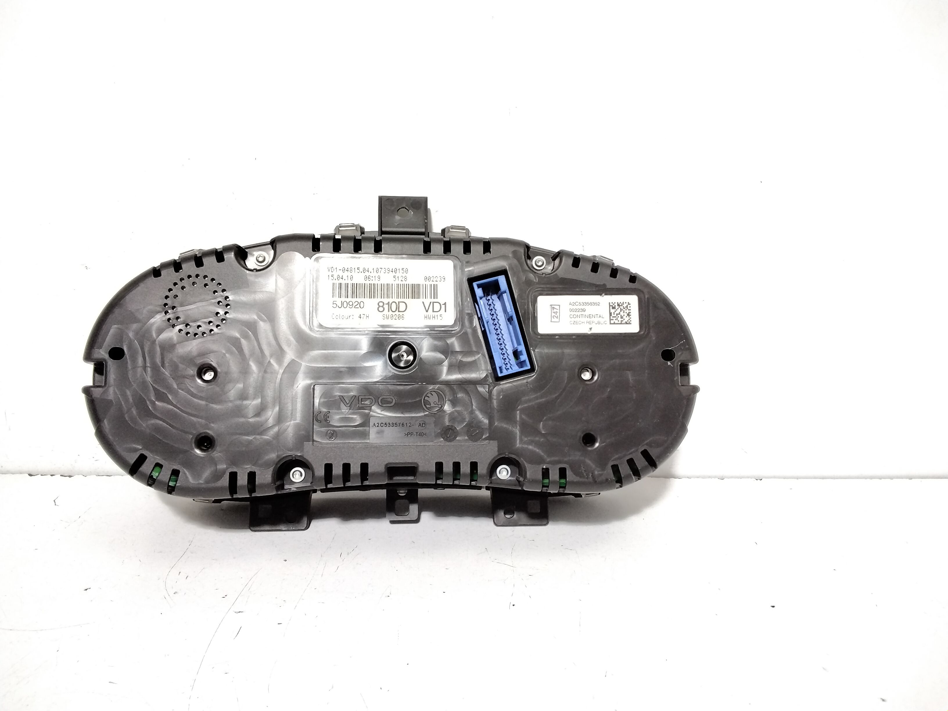 Quadro Strumenti SKODA Fabia Berlina 2 Serie